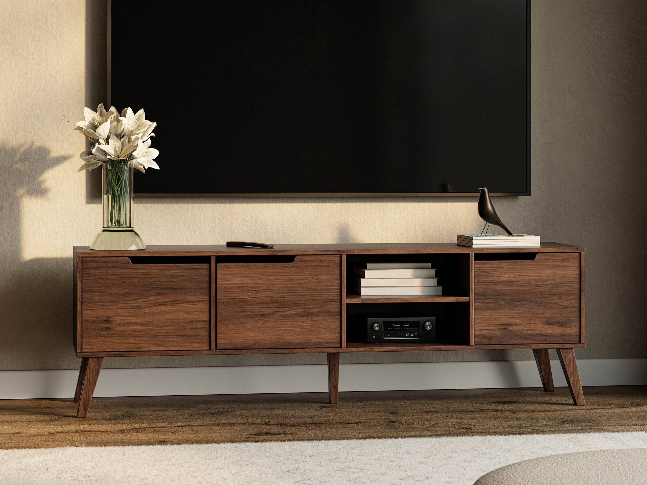 Meuble TV Otis II (Noyer)
