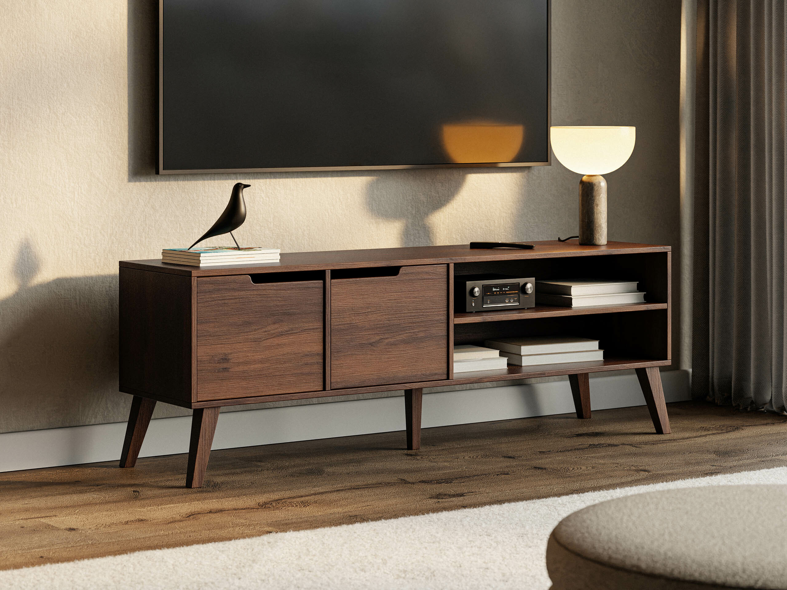 Meuble TV Otis (Noyer)