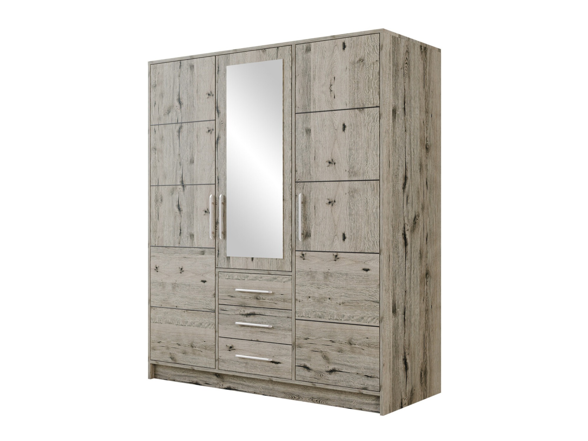Armoire Dortivu 148 (Chêne wellington)