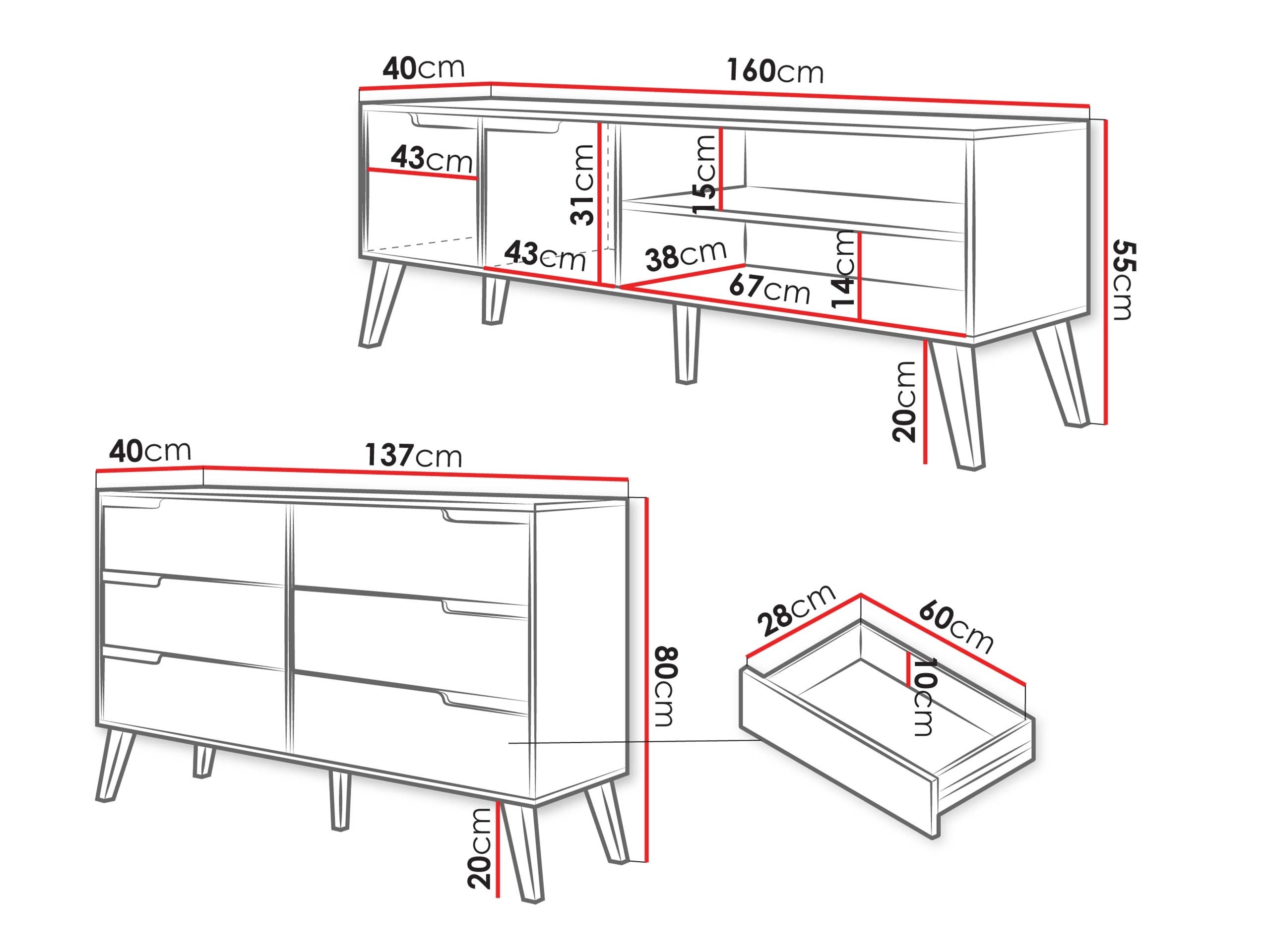 Ensemble de salon Otis II (Cachemire)