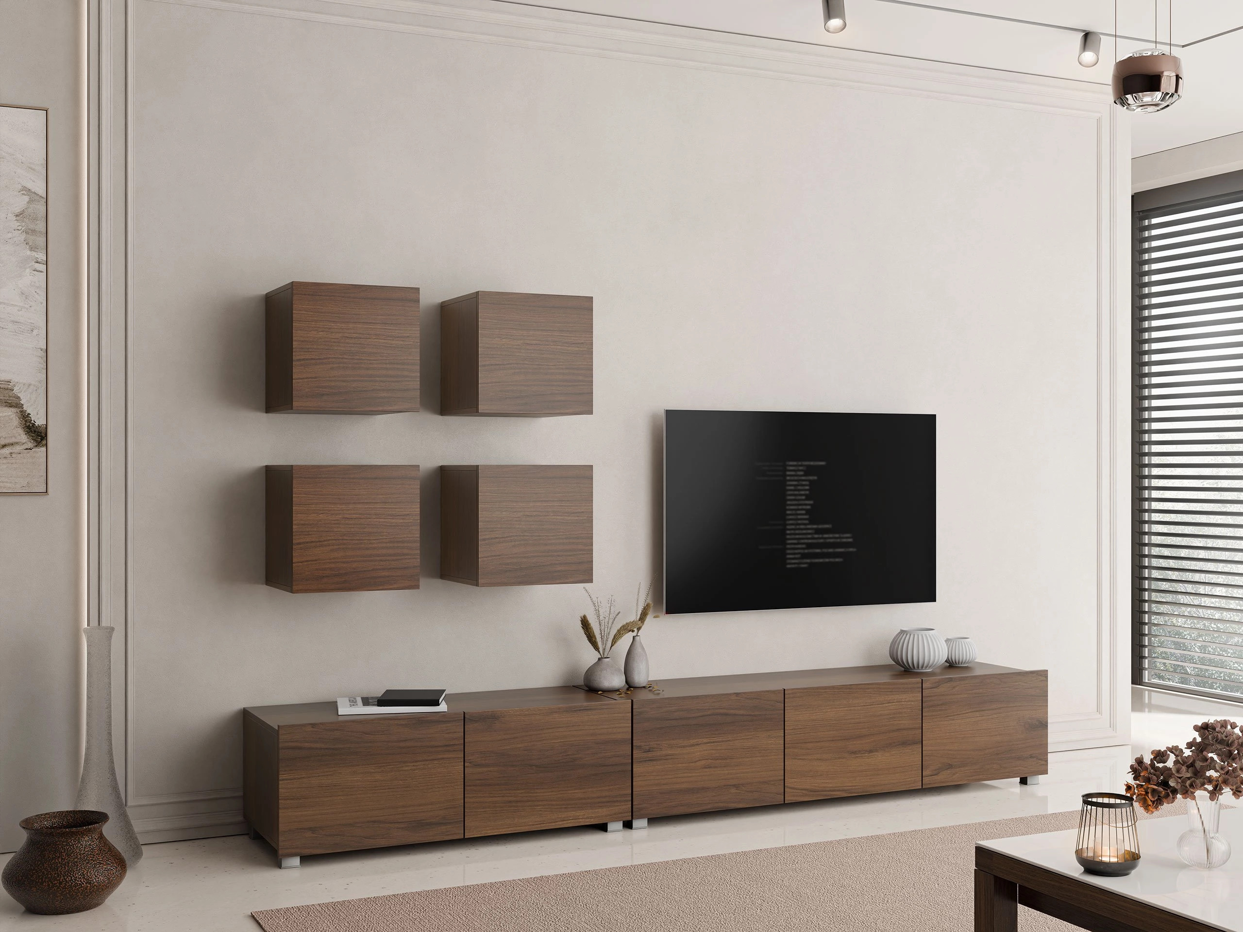 Meuble TV Remus I (Noyer)