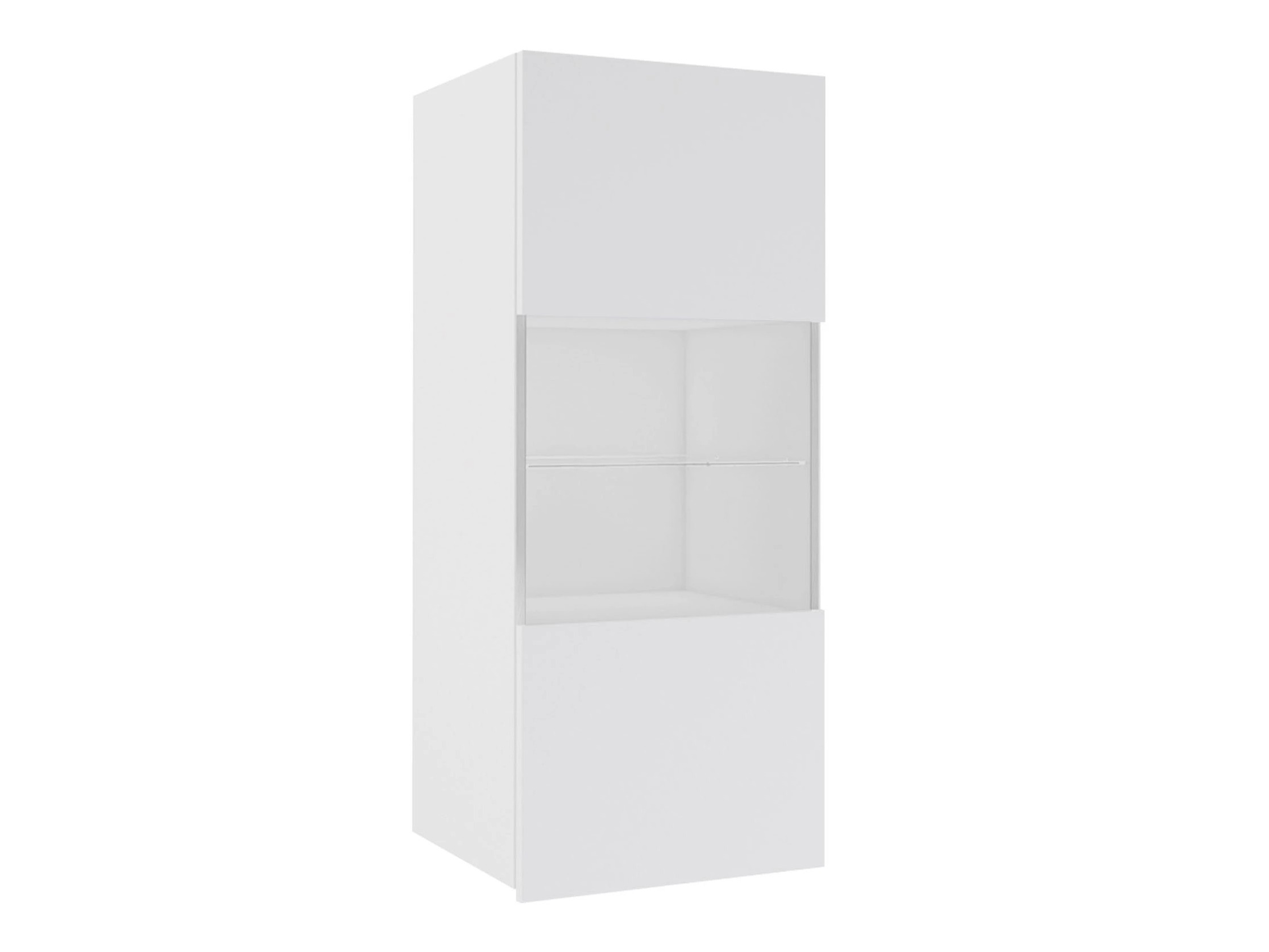 Armoire murale Remus I (Blanc + Blanc brillant)