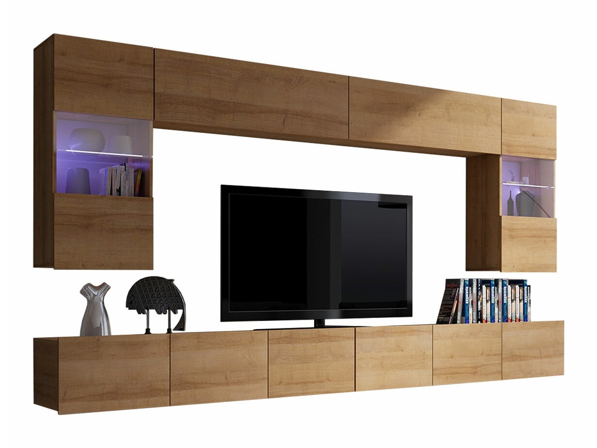 Ensemble de salon Tivdalu 105 (Chêne doré)