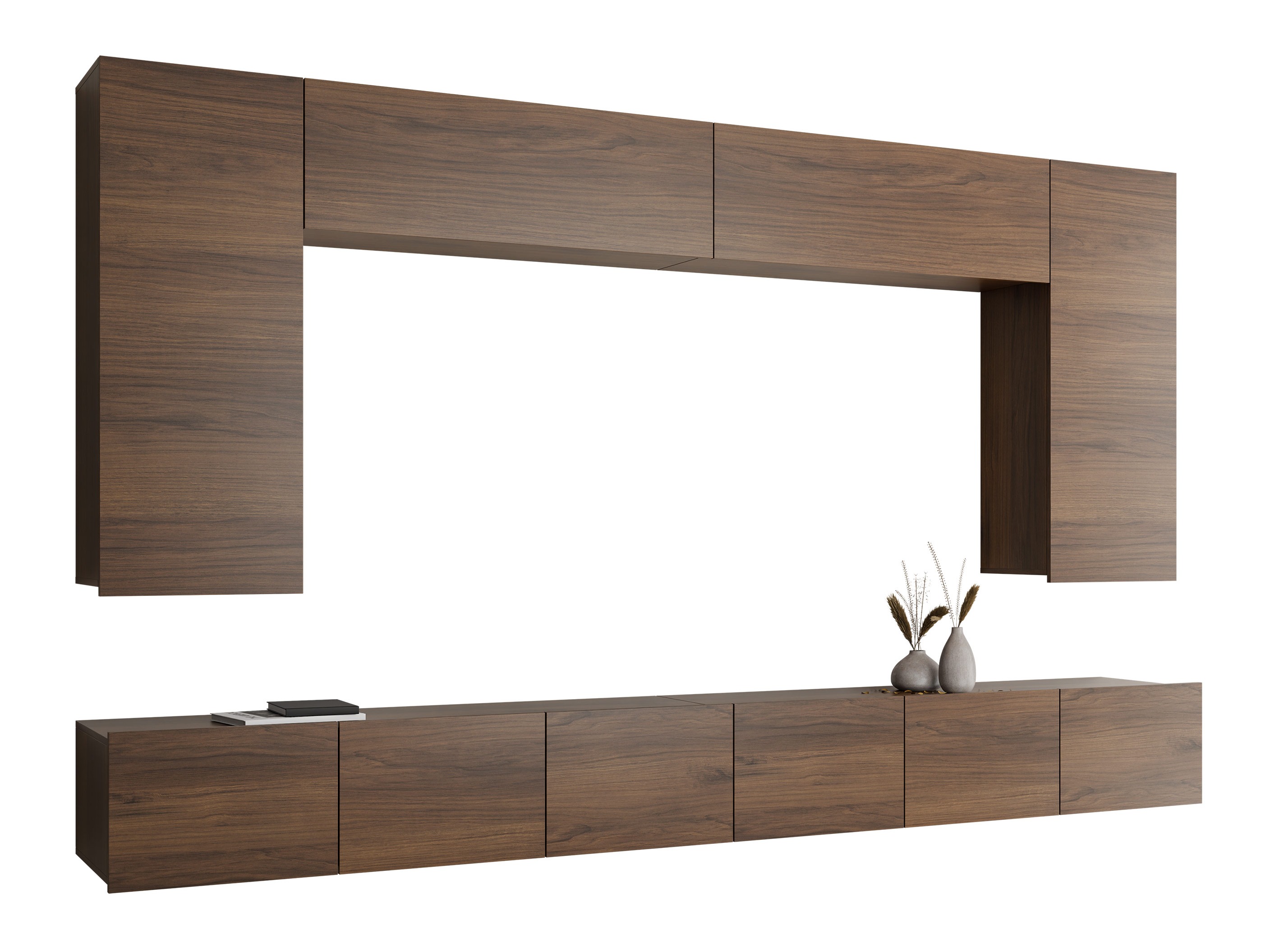 Ensemble de salon Remus XIII (Noyer)