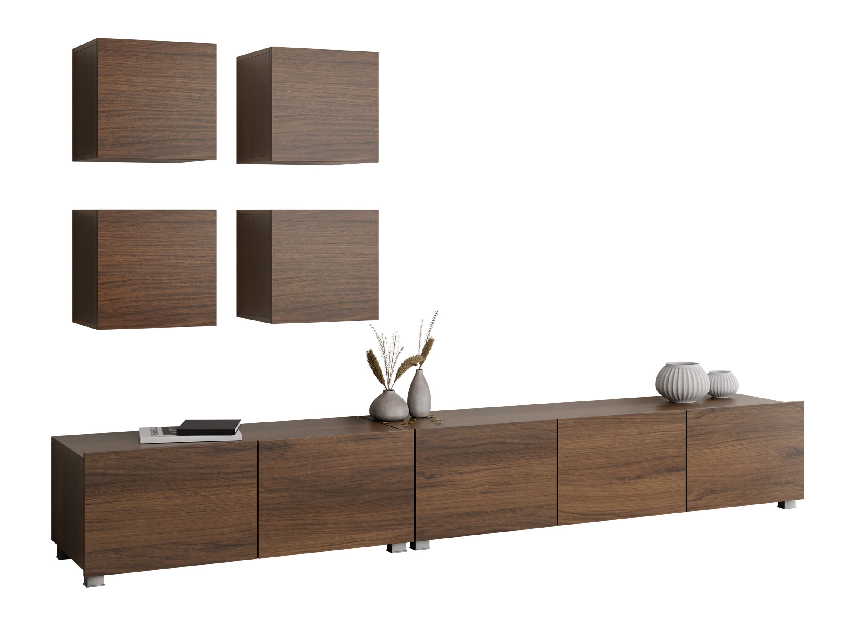 Ensemble de salon Remus XVIII (Noyer)