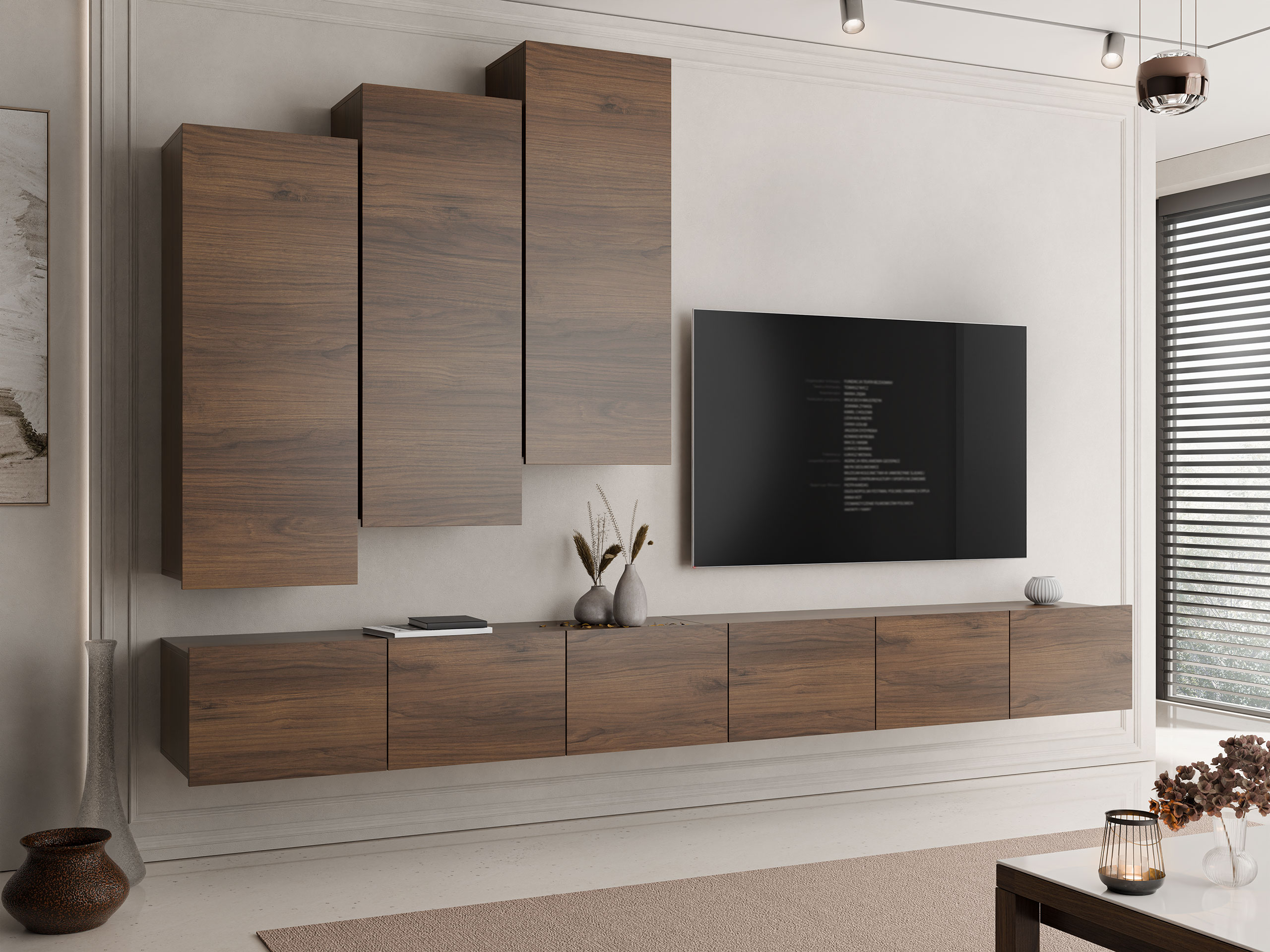 Ensemble de salon Remus XX (Noyer)