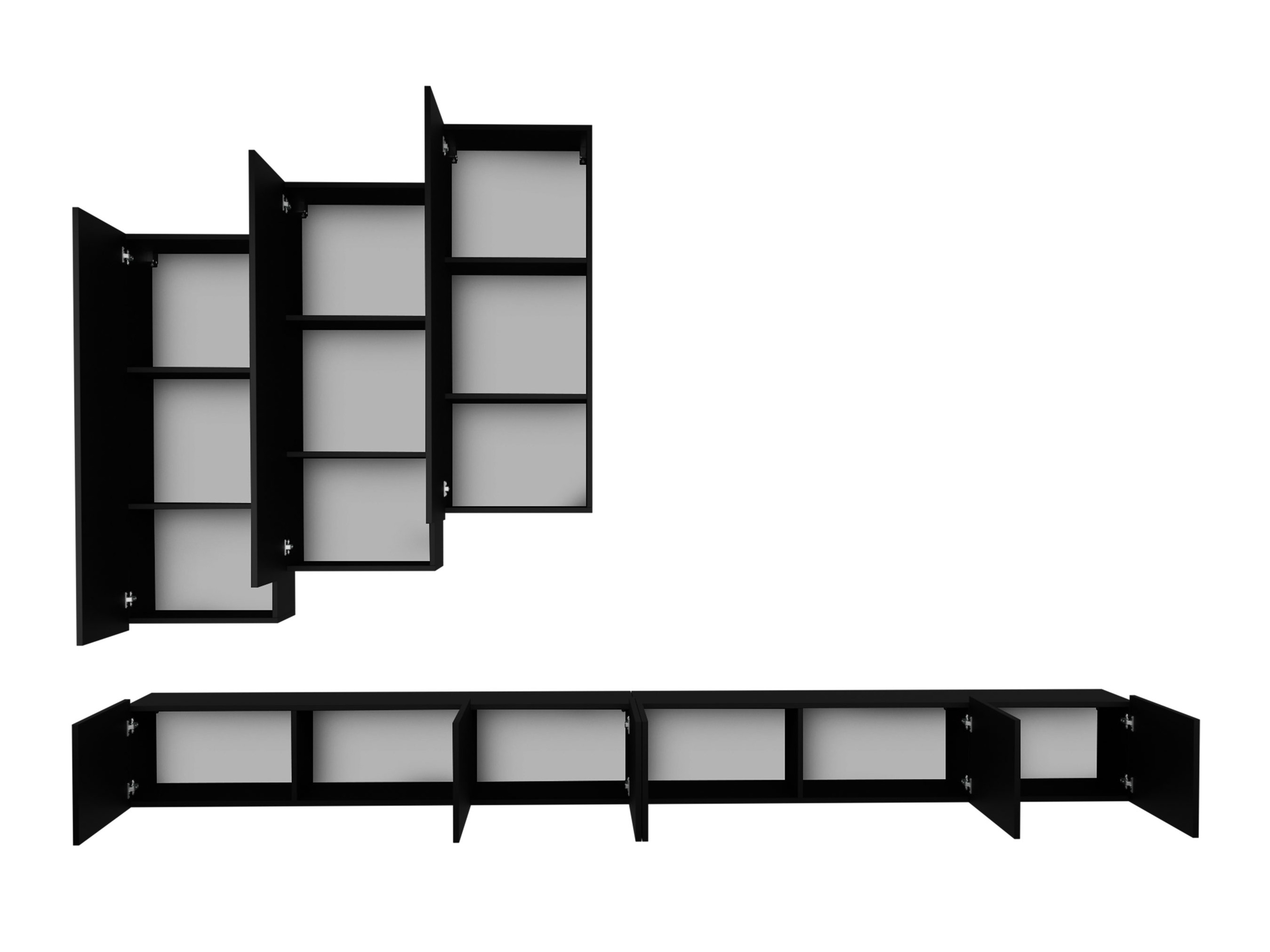 Ensemble de salon Tivdalu 131 (Blanc)
