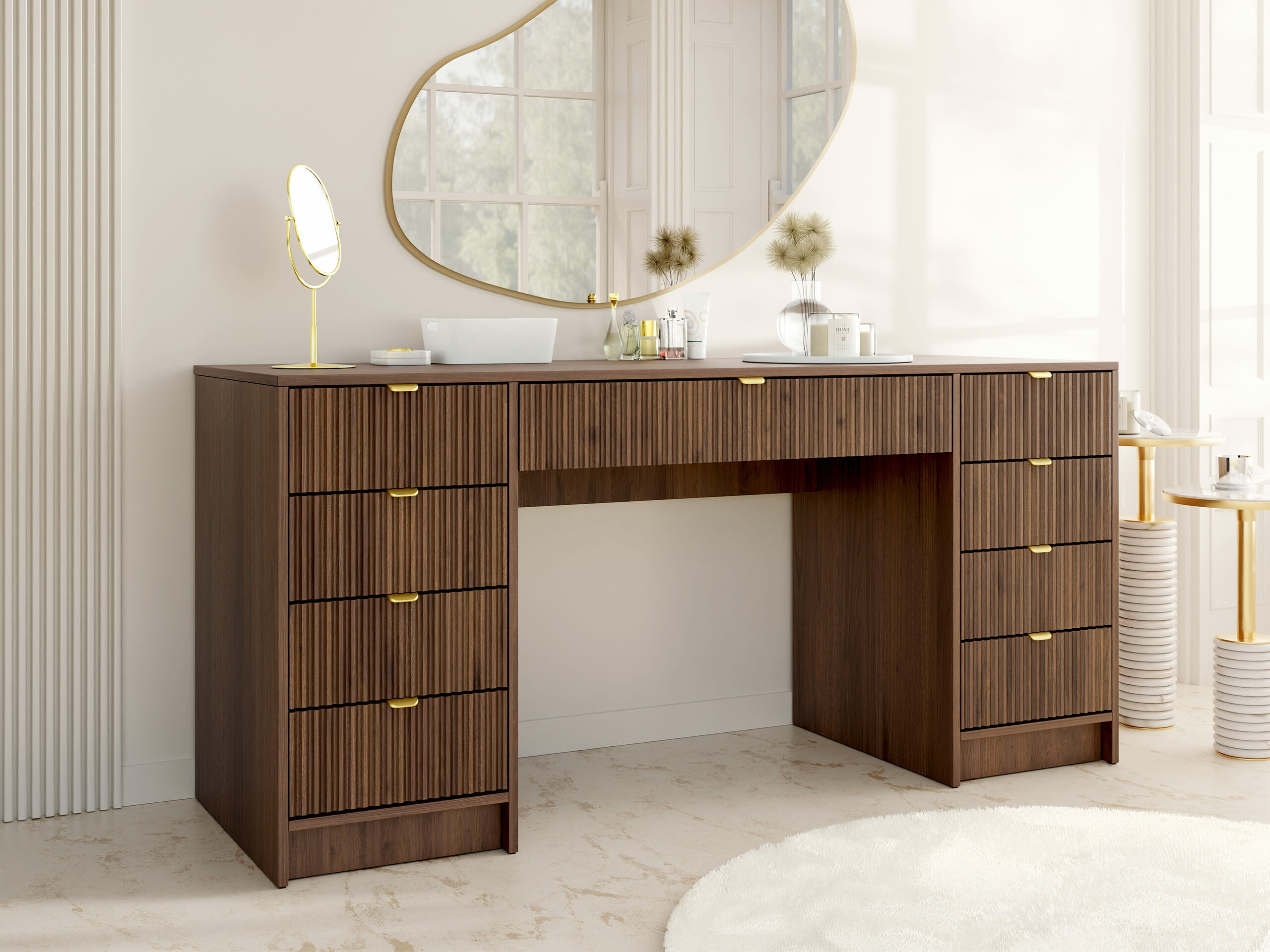 Bureau Comfivo Papilio I (Noyer)