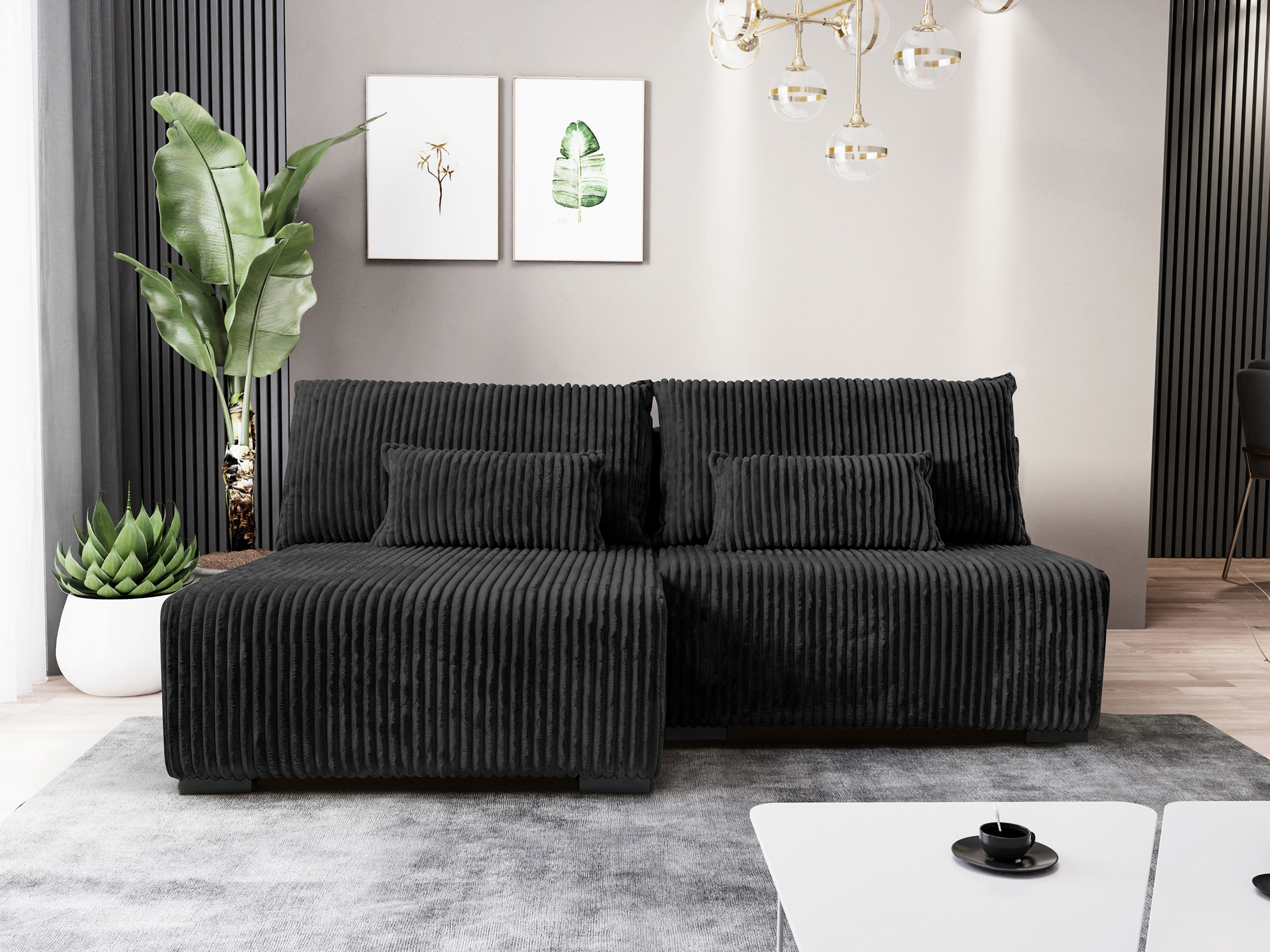 Canapé d'angle TrendyNest Fenestal (Tilia 100)