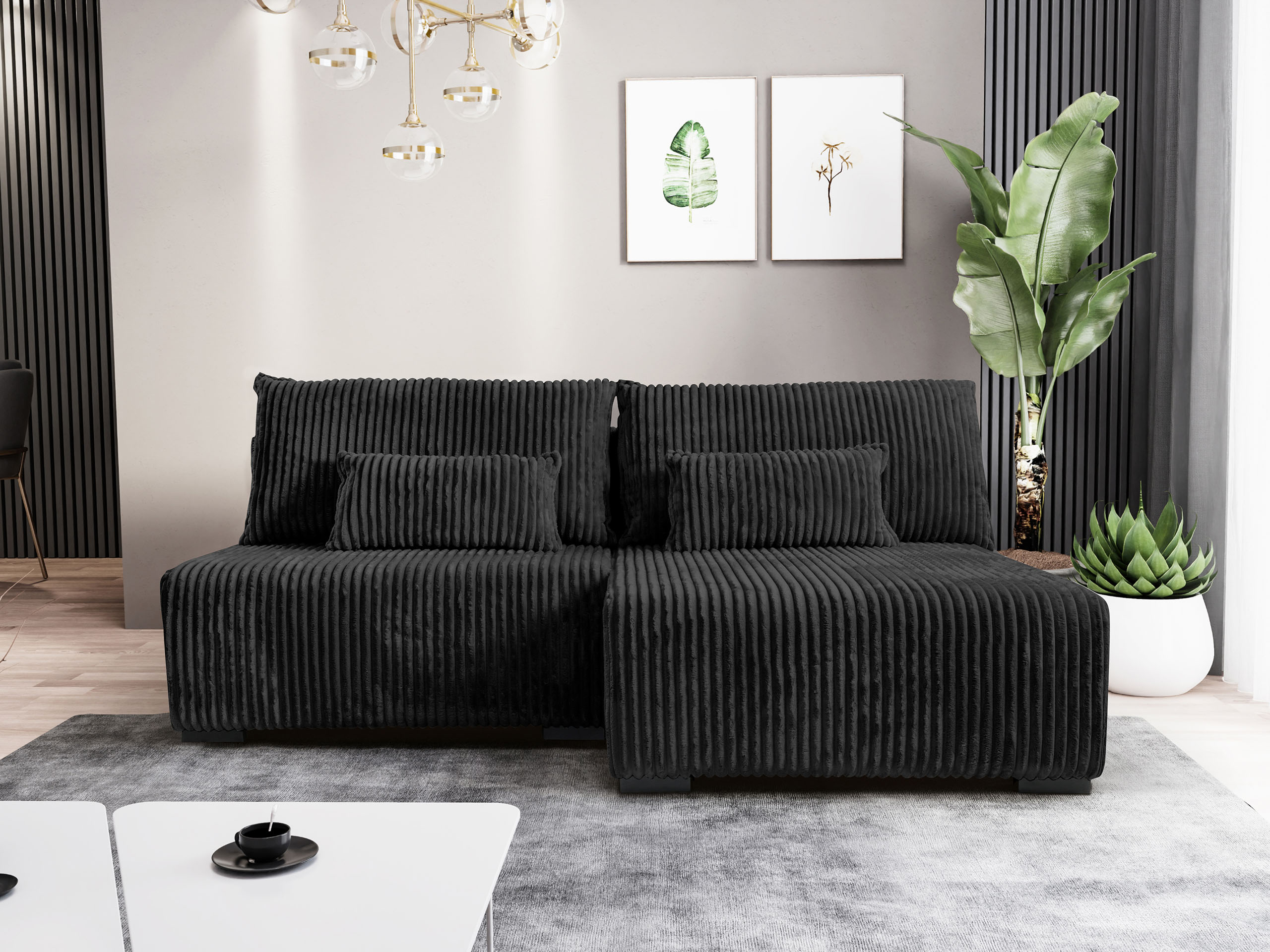 Canapé d'angle TrendyNest Fenestal (Tilia 100)