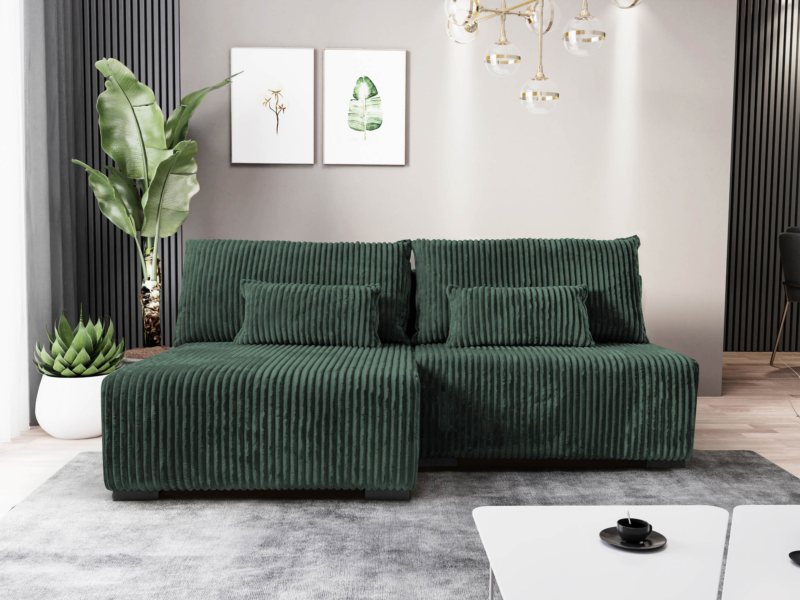 Canapé d'angle TrendyNest Fenestal (Tilia 39)