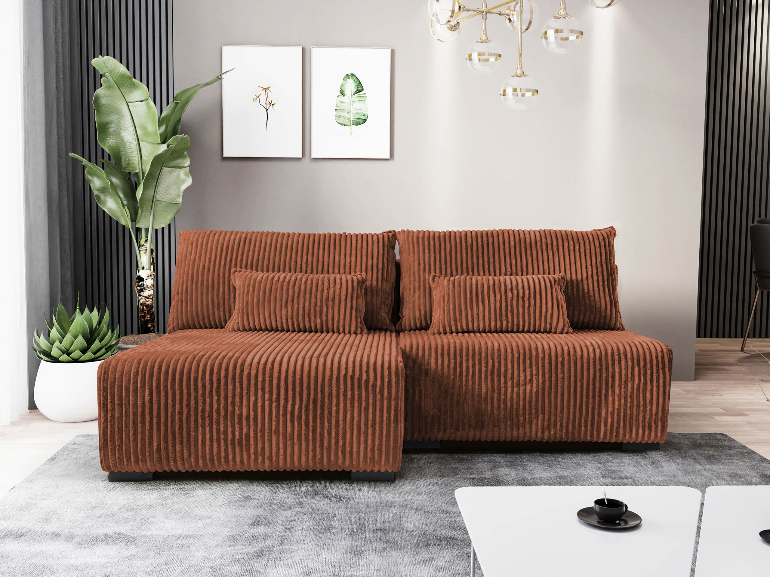 Canapé d'angle TrendyNest Fenestal (Tilia 52)