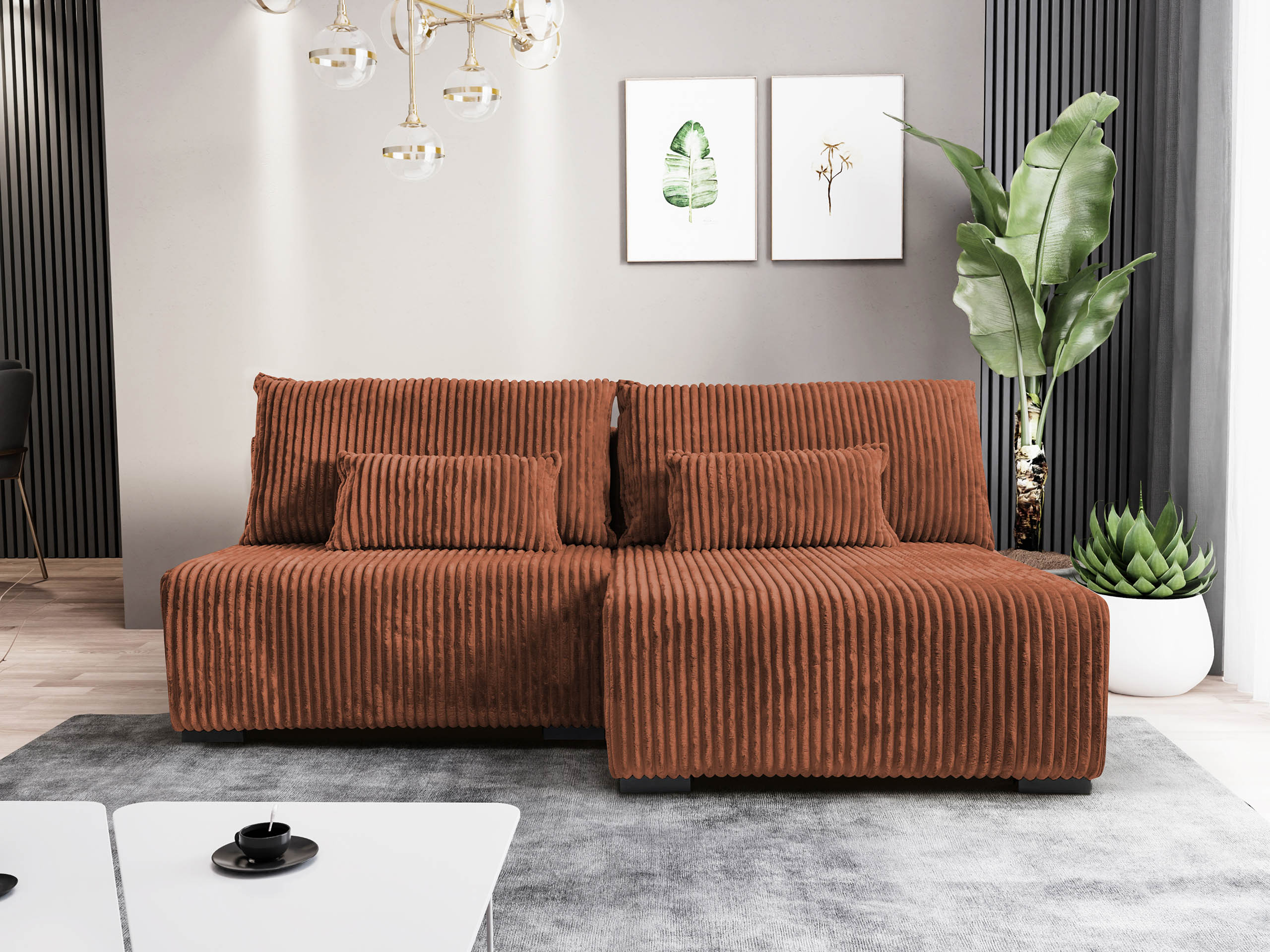 Canapé d'angle TrendyNest Fenestal (Tilia 52)
