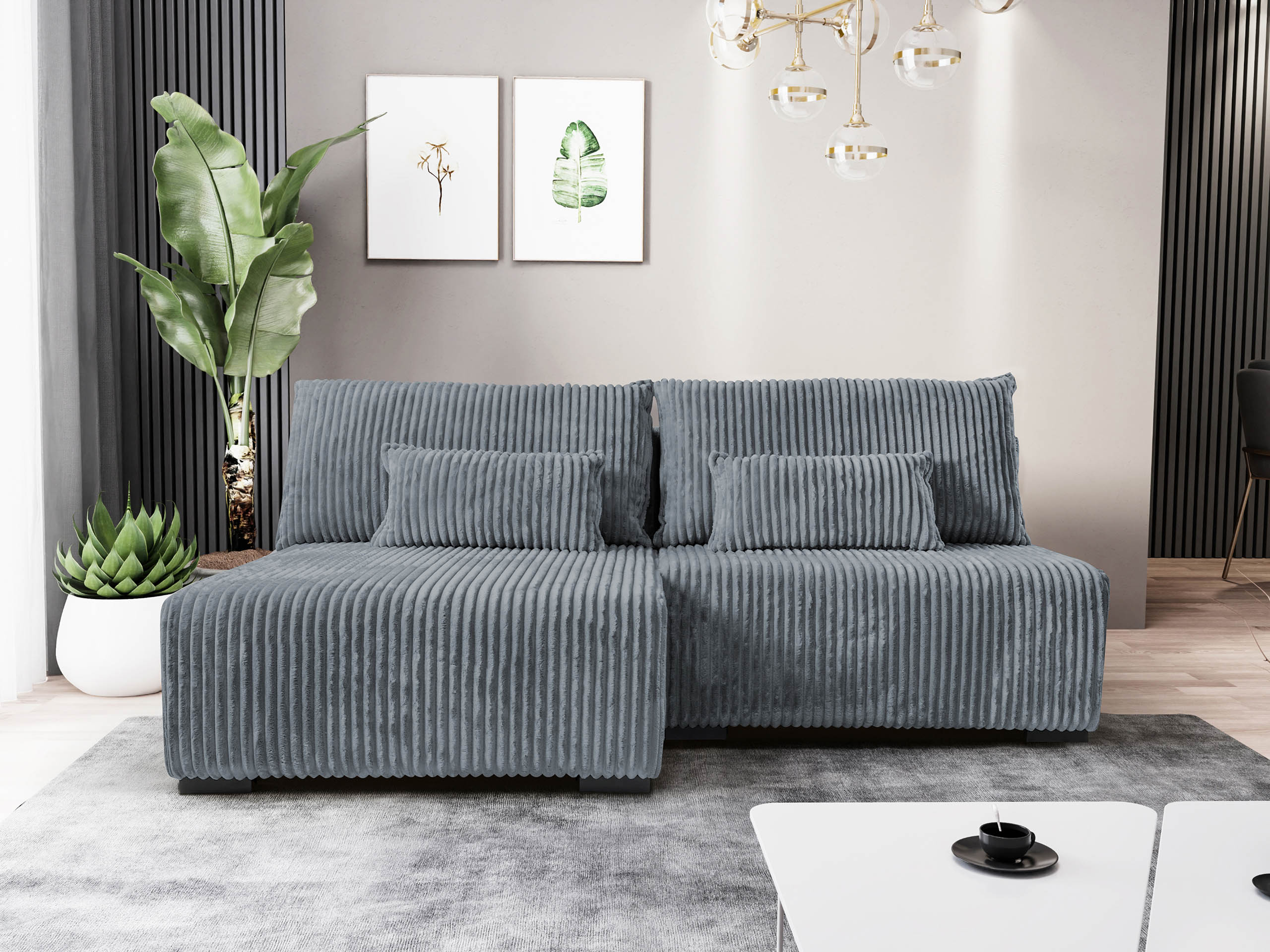 Canapé d'angle TrendyNest Fenestal (Tilia 85)