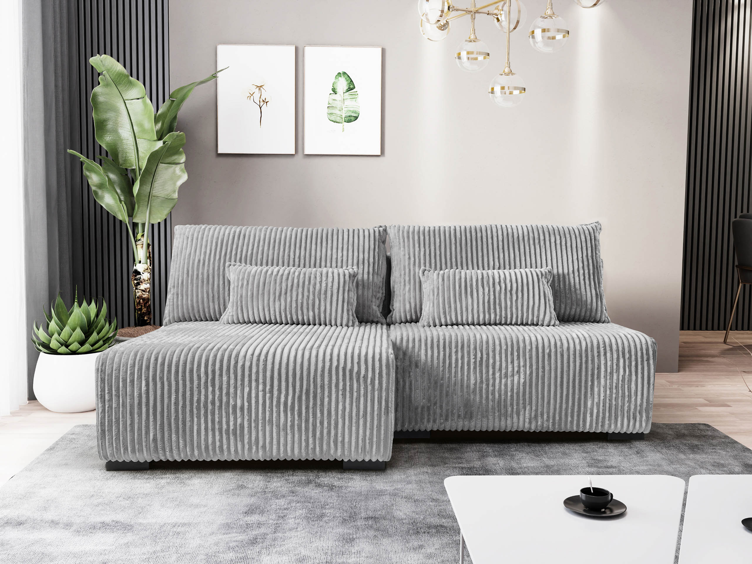 Canapé d'angle TrendyNest Fenestal (Tilia 86)