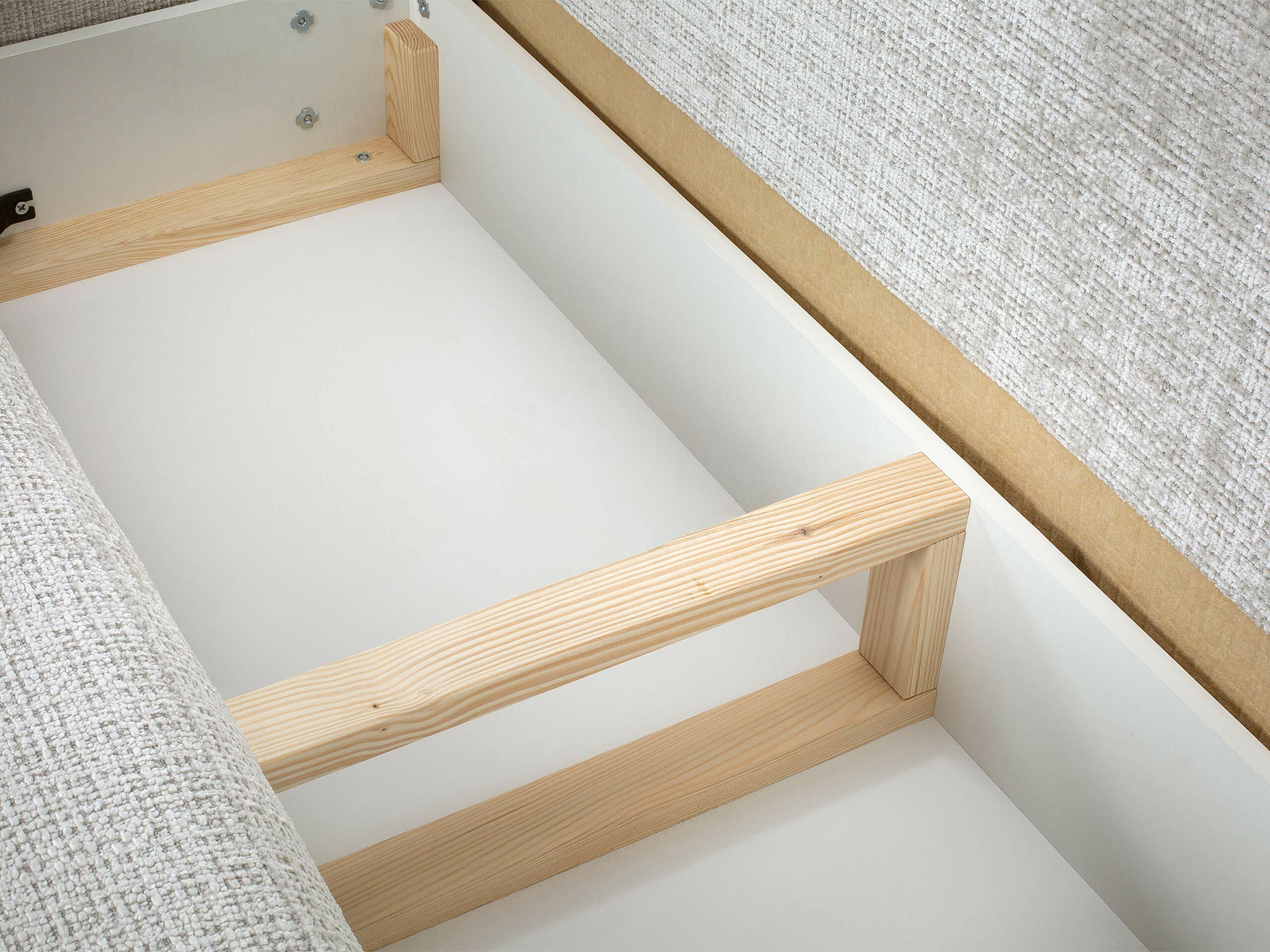 Canapé d'angle TrendyNest 126 (Glow 01)