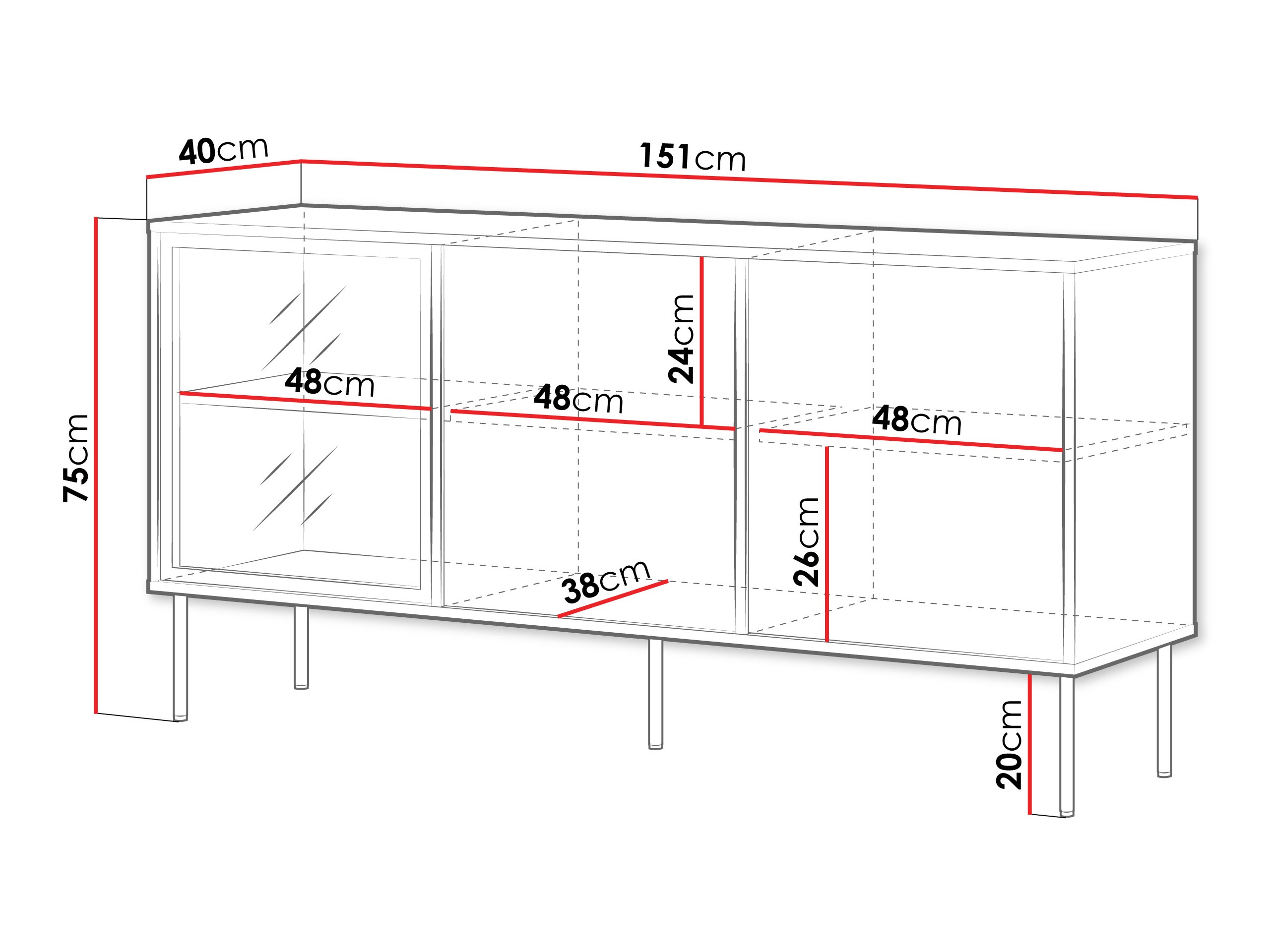 Buffet Merevai 101 (Cachemire)