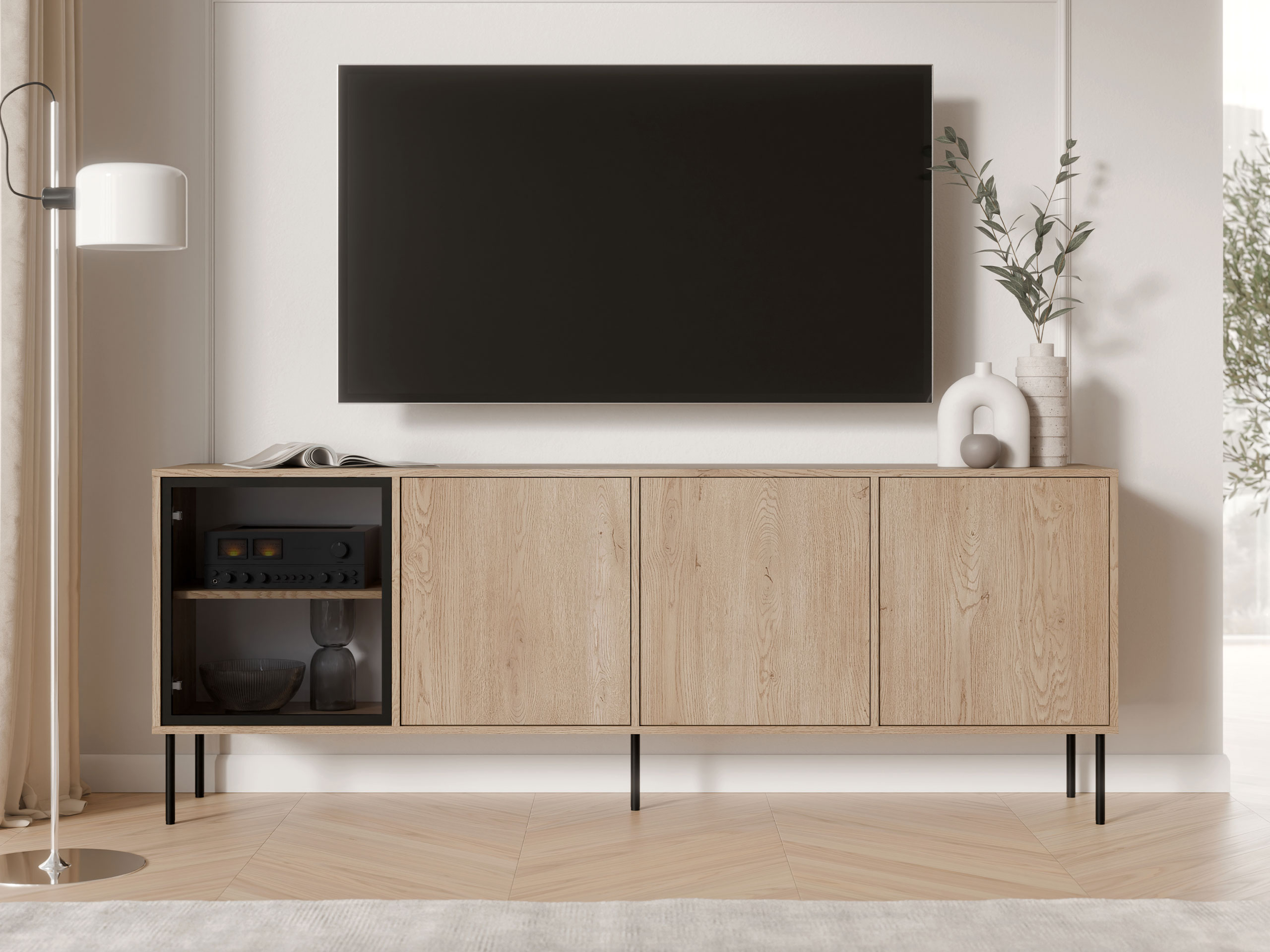 Buffet Merevai 102 (Chêne)