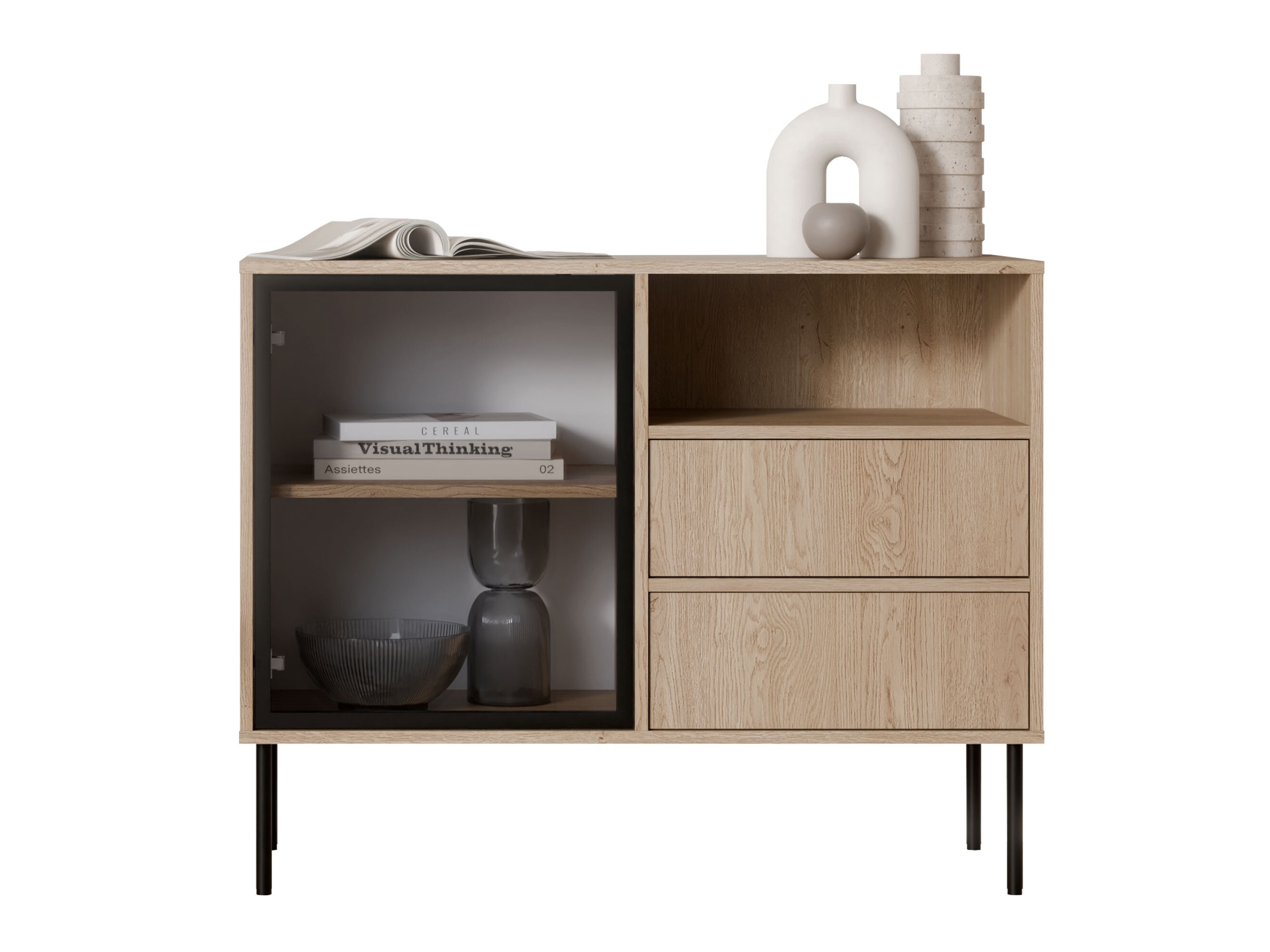 Commode Merevai 100 (Chêne)