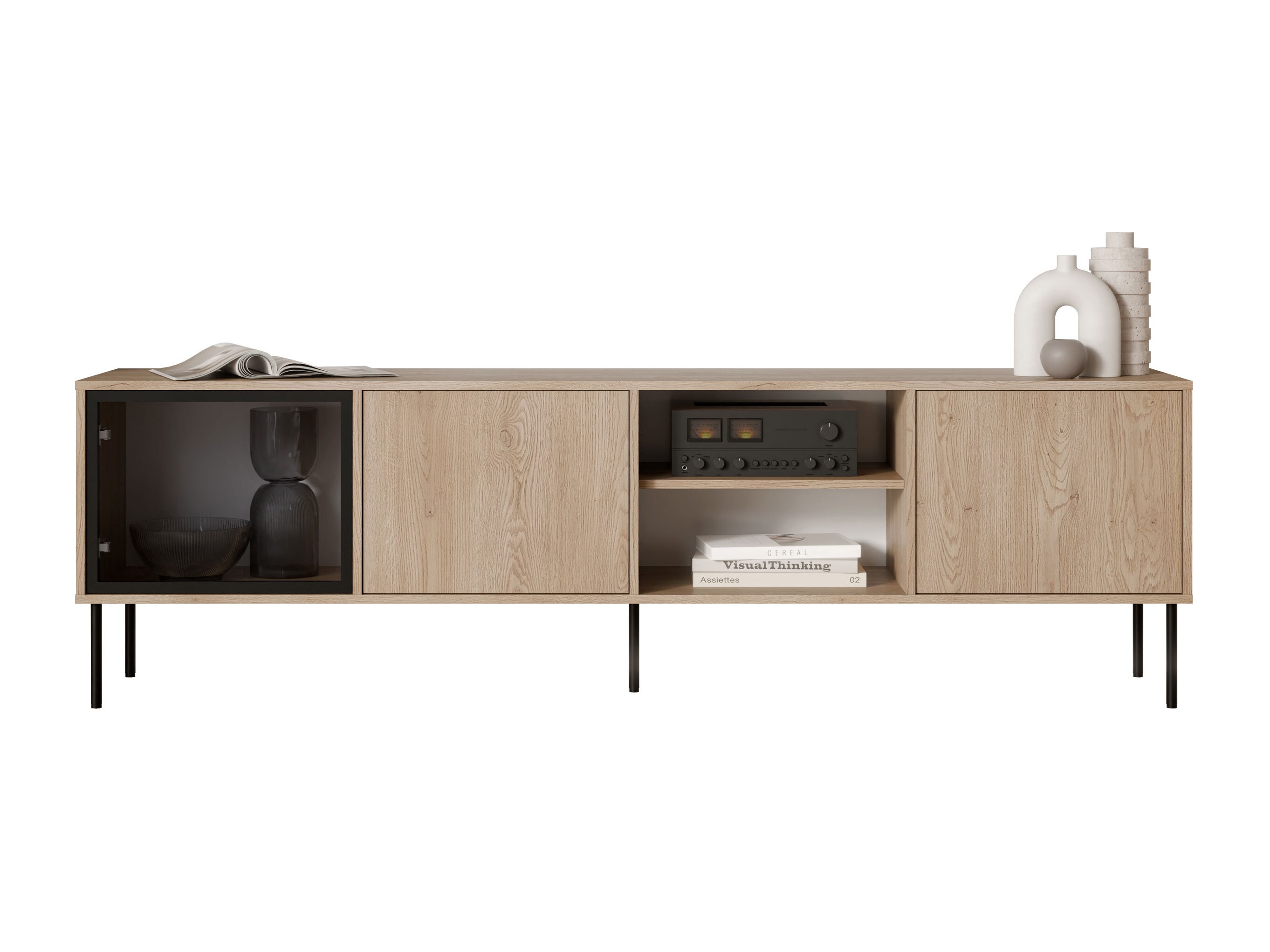 Meuble TV Merevai 103 (Chêne)