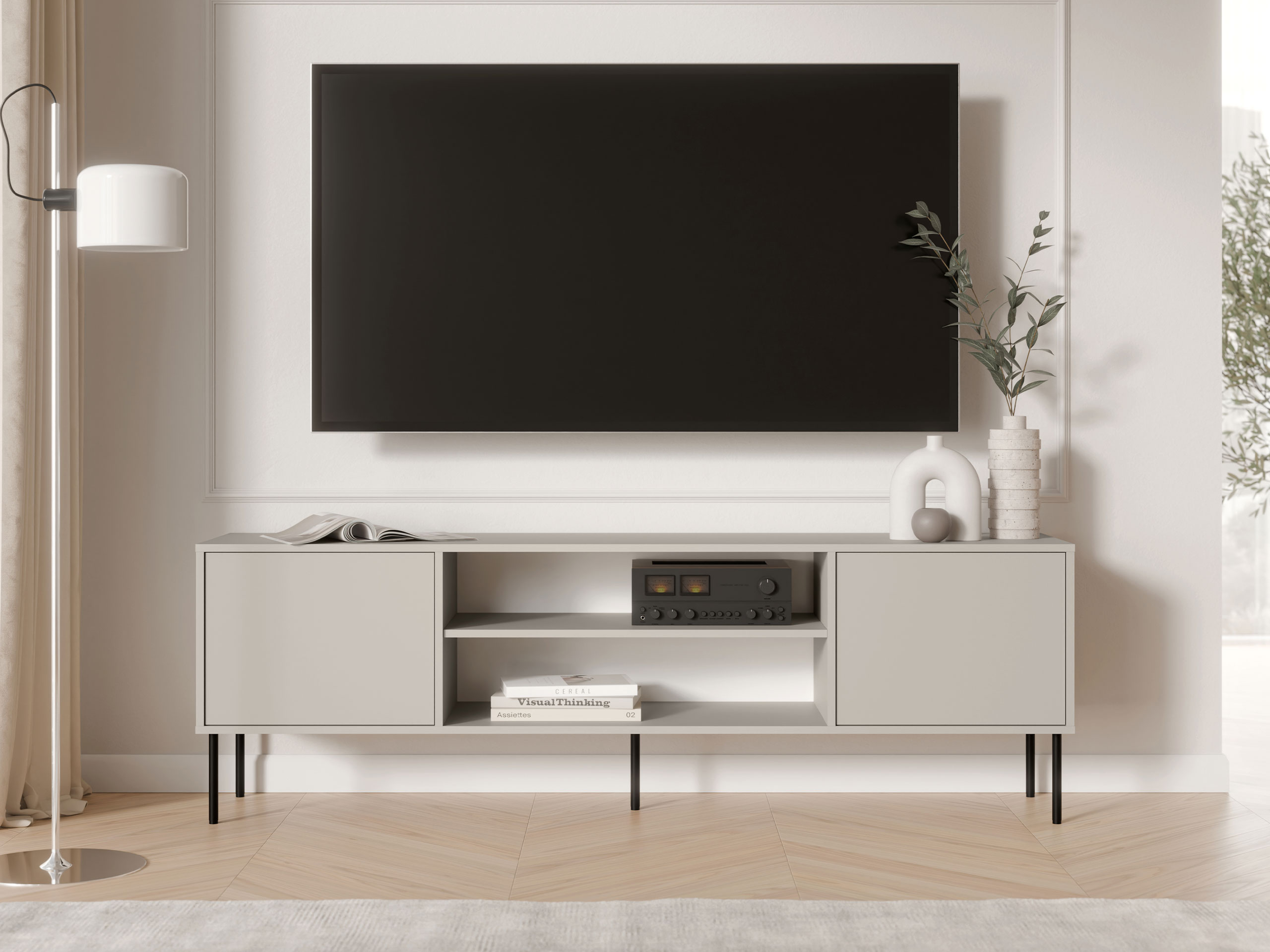 Meuble TV Merevai 104 (Cachemire)
