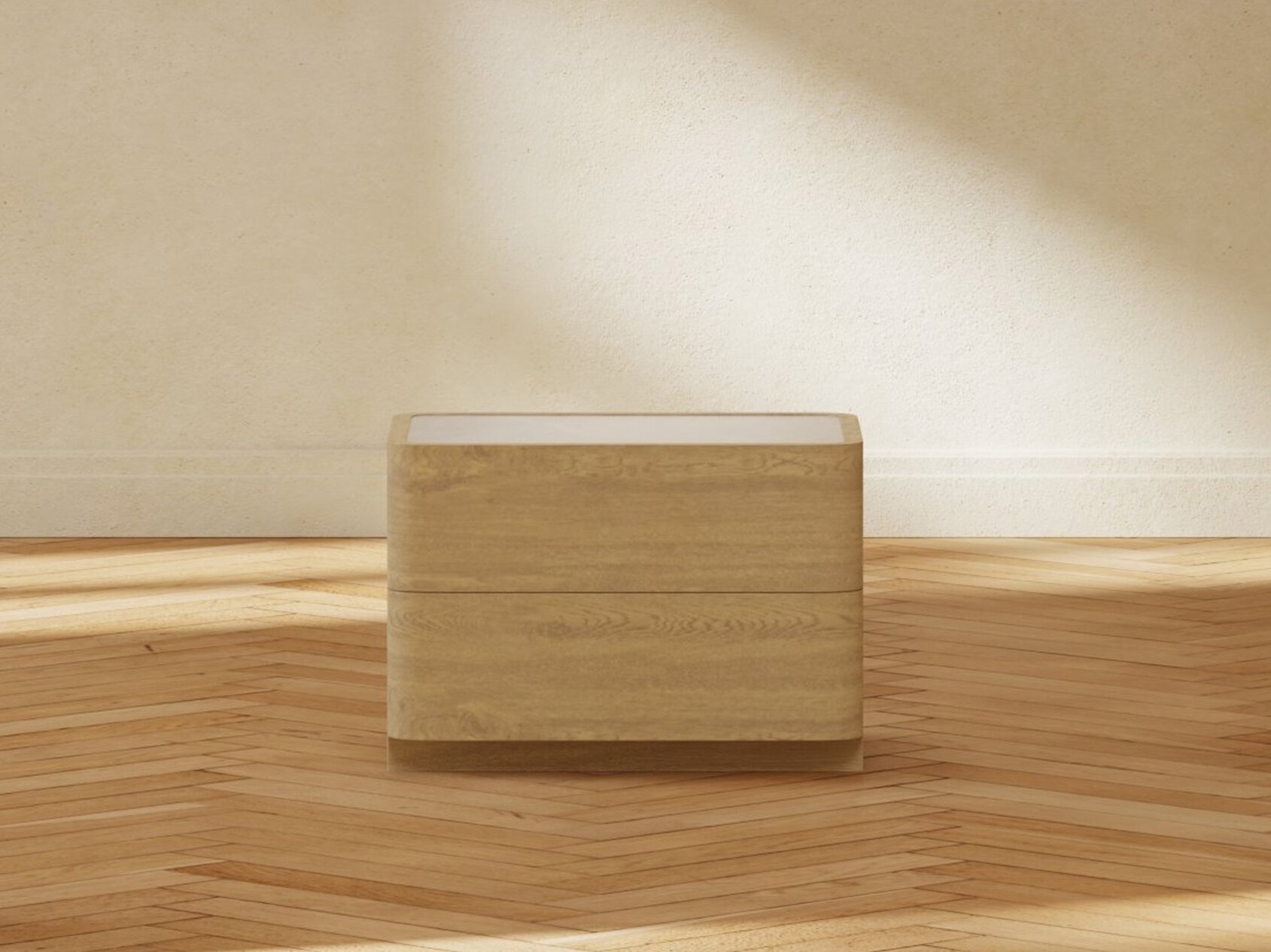 Table de chevet Dallas 5197 (Clair bois)