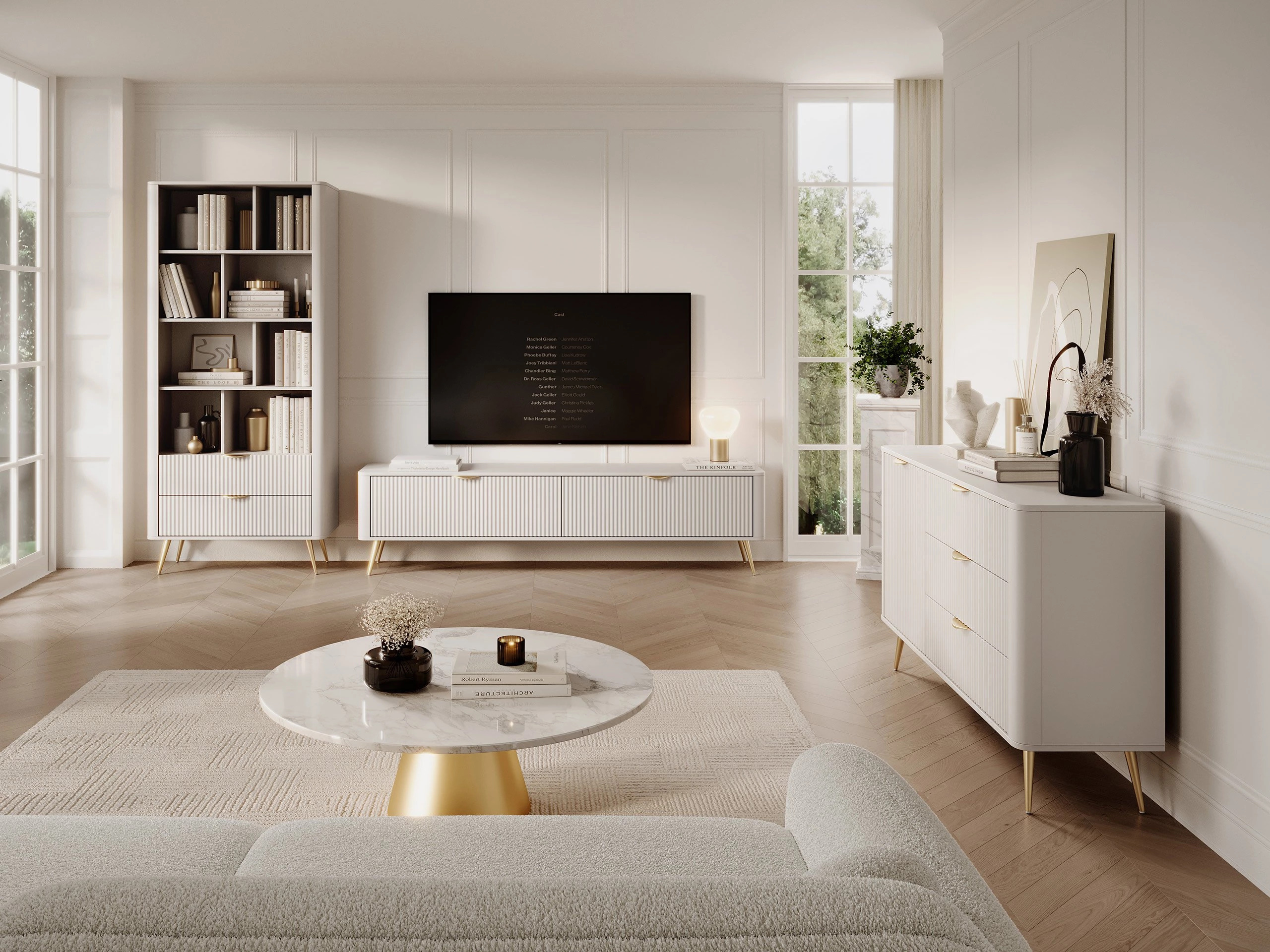 Ensemble de salon Versoe 108 (Beige)