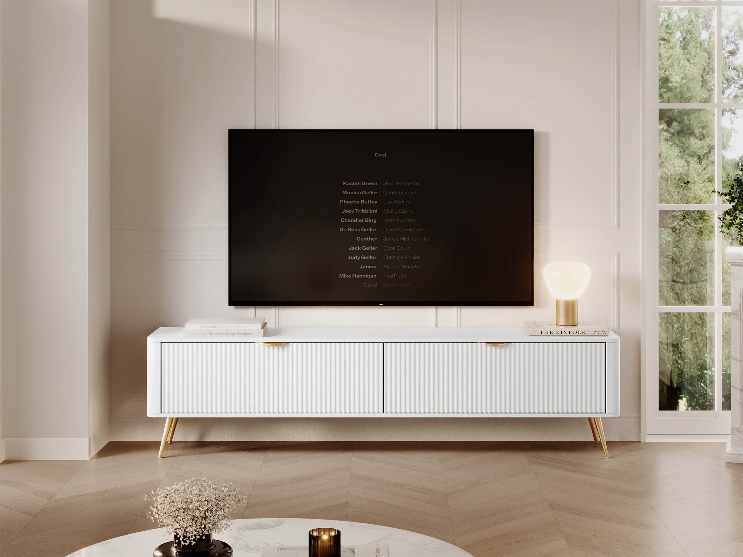 Meuble TV Lectum I (Blanc)