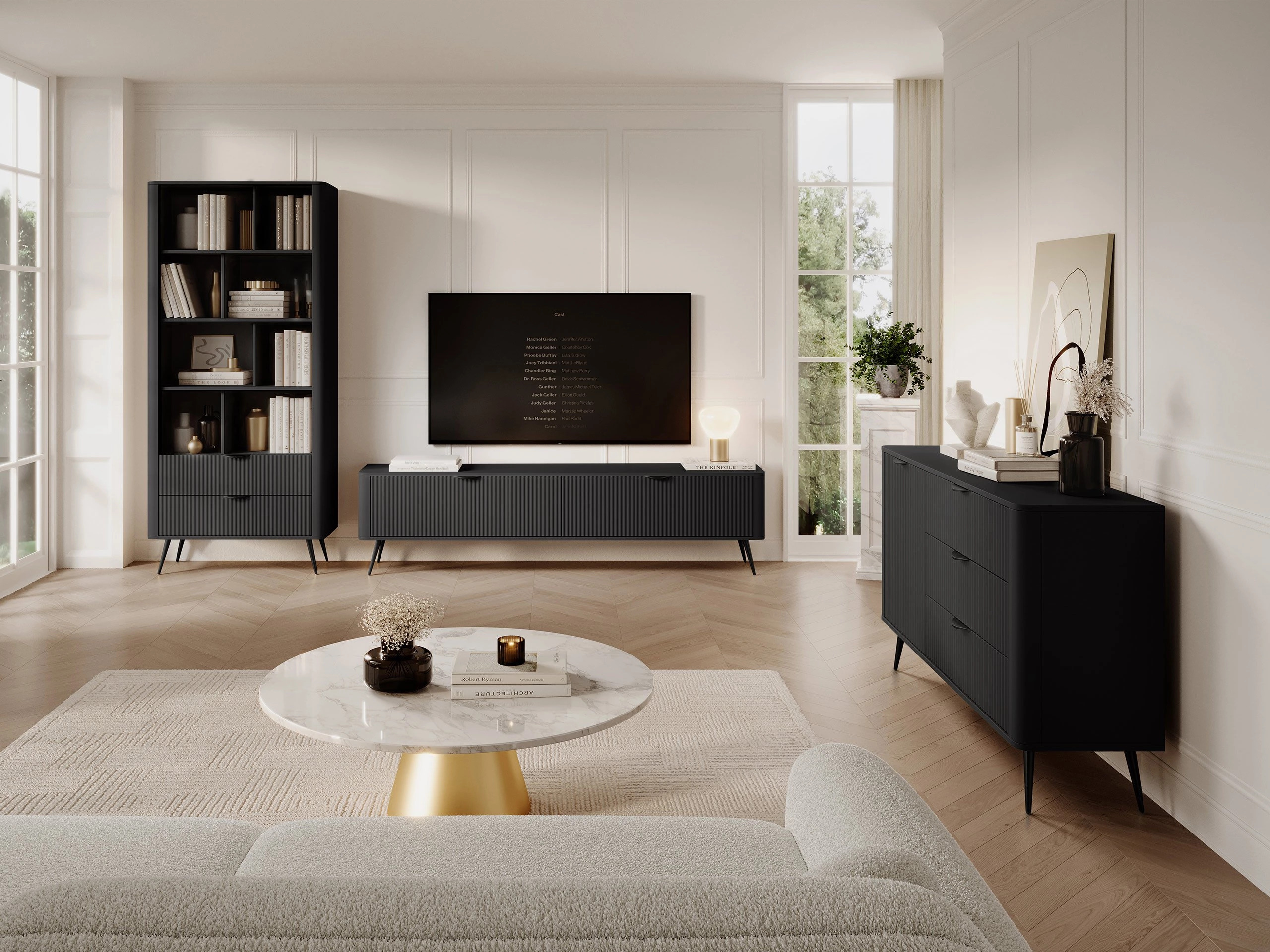 Meuble TV Lectum I (Graphite)