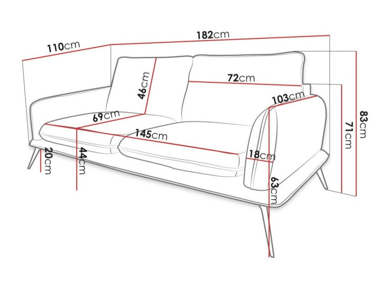 Canapé Evarveni 102 (Zetta 291)