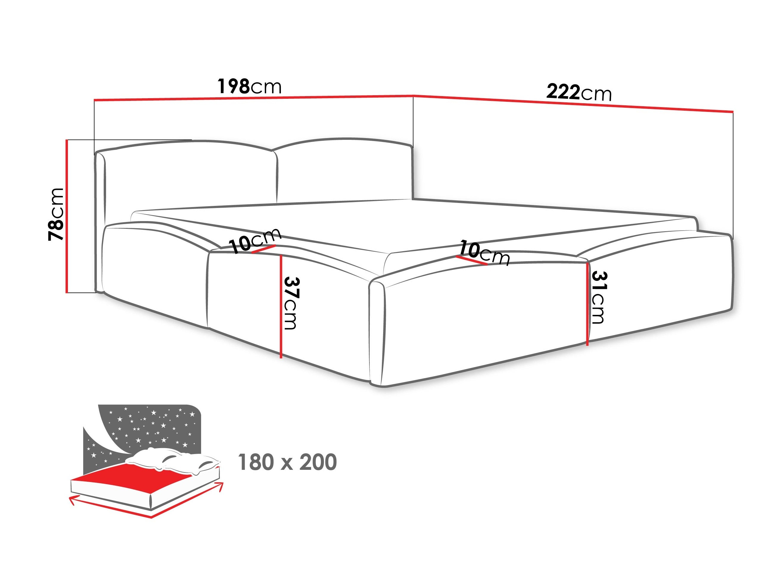 Lit TrendyNest Caprio (Lumo 40)