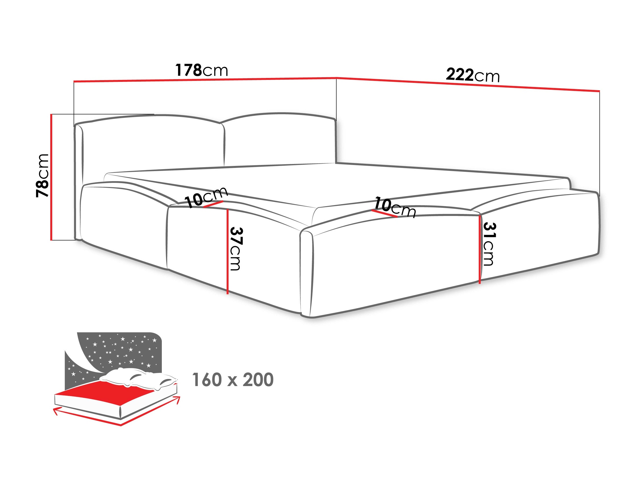 Lit TrendyNest Titis (Lumo 40)
