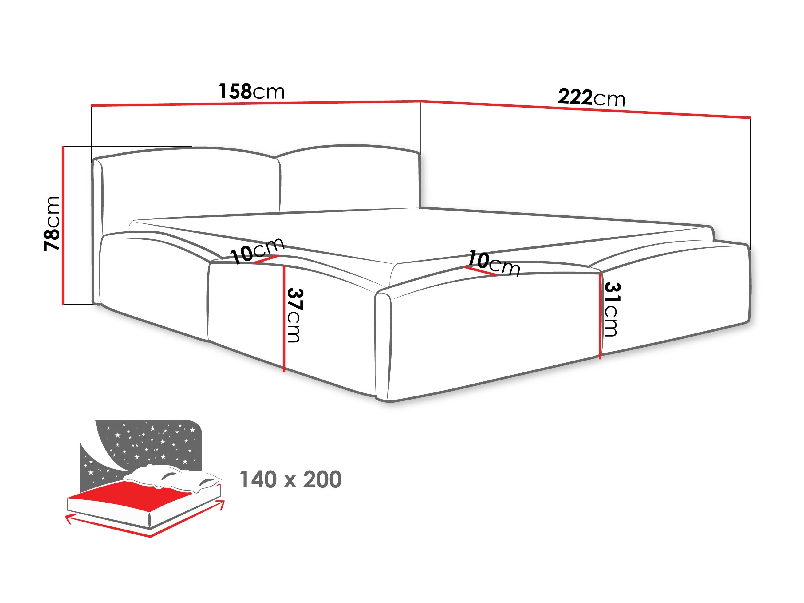 Lit TrendyNest Titis (Lumo 65)