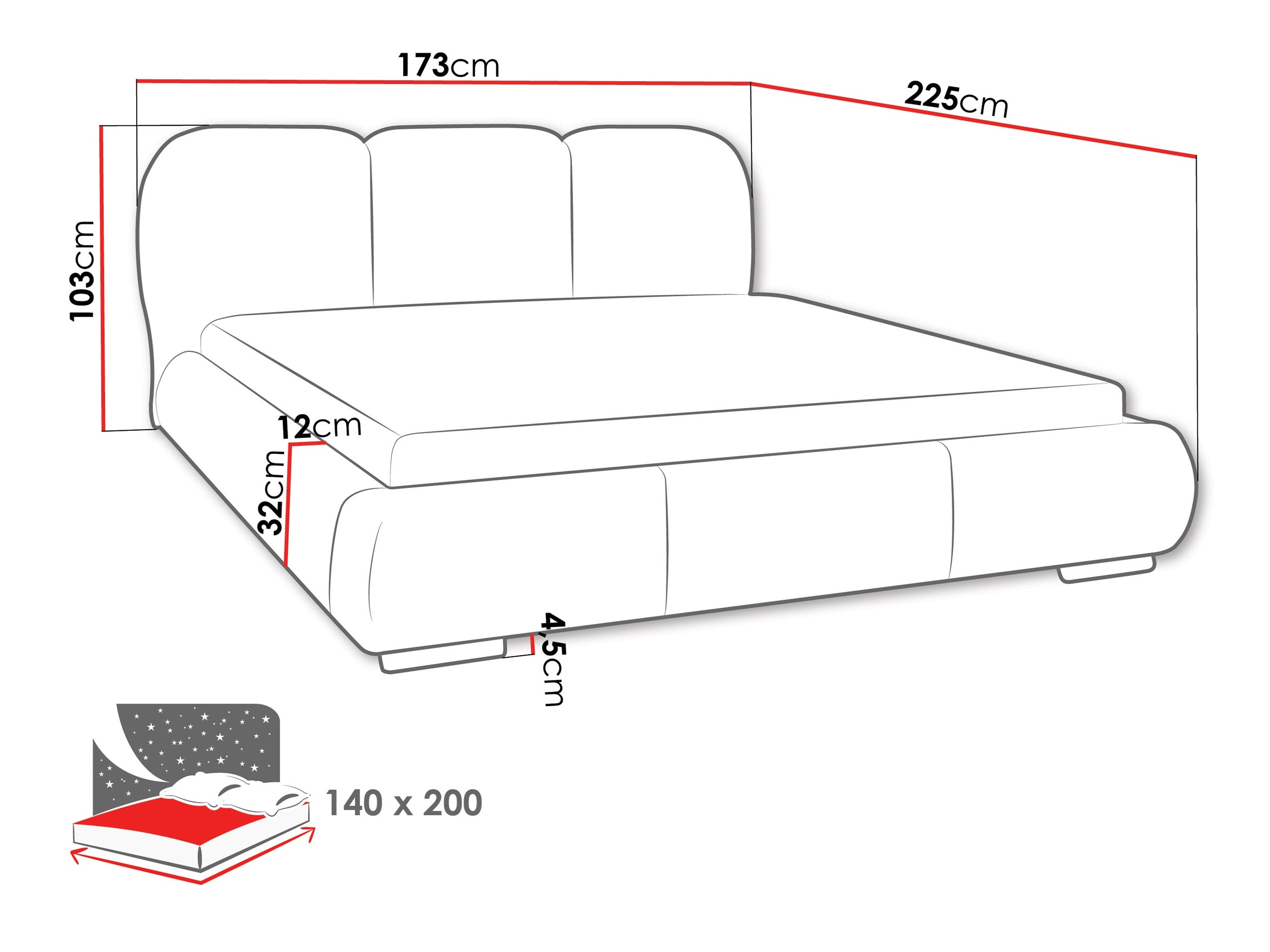 Lit TrendyNest Navium (Coral 55)