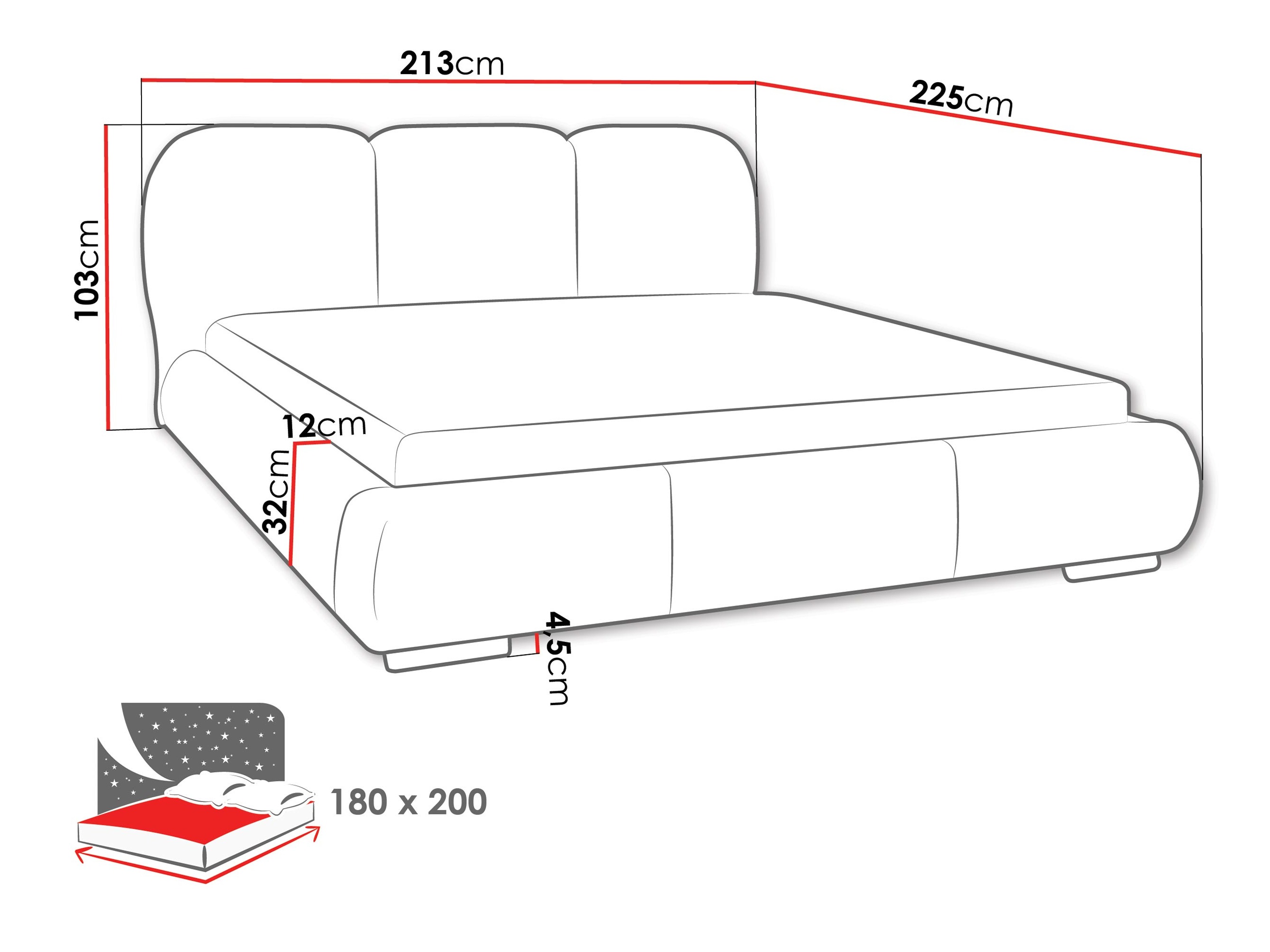 Lit TrendyNest Navium (Coral 55)