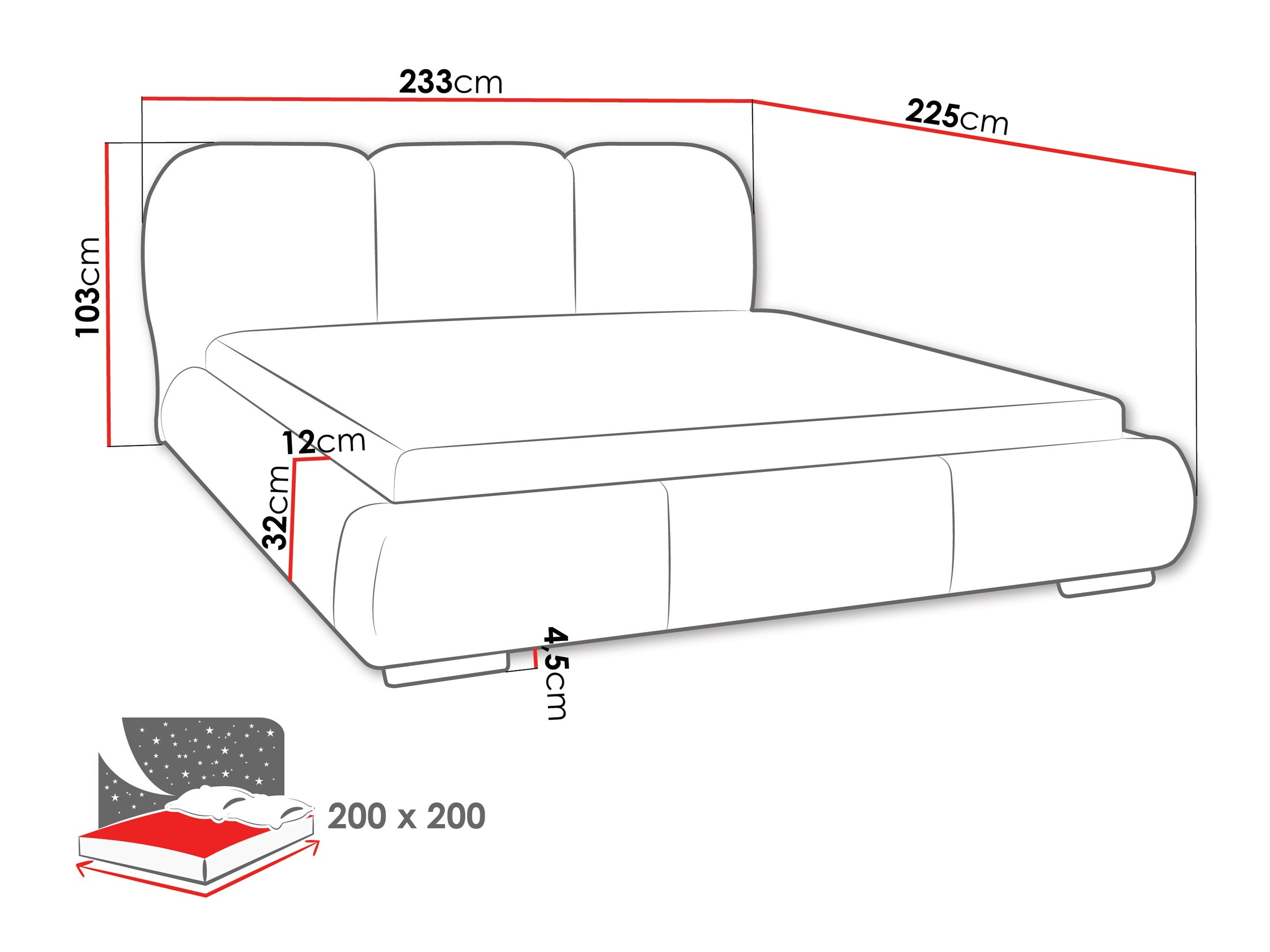 Lit TrendyNest Navium (Coral 55)