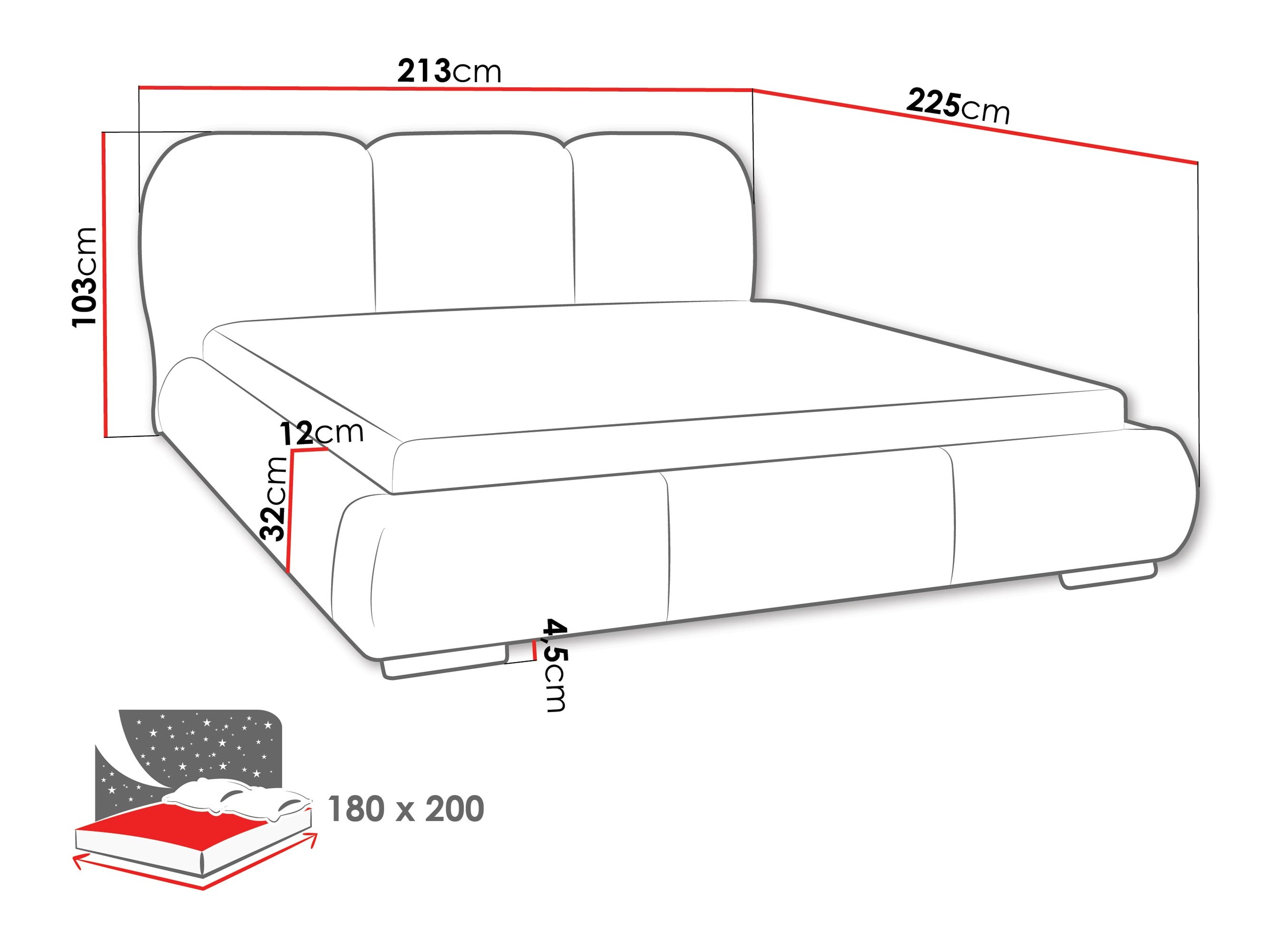 Lit TrendyNest Navium (Coral 65)