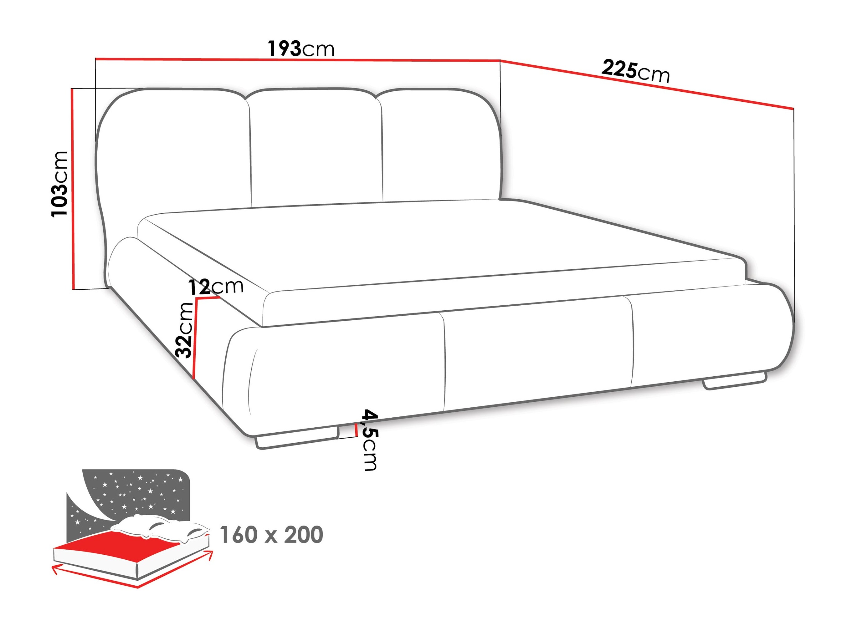Lit TrendyNest Navium (Coral 75)
