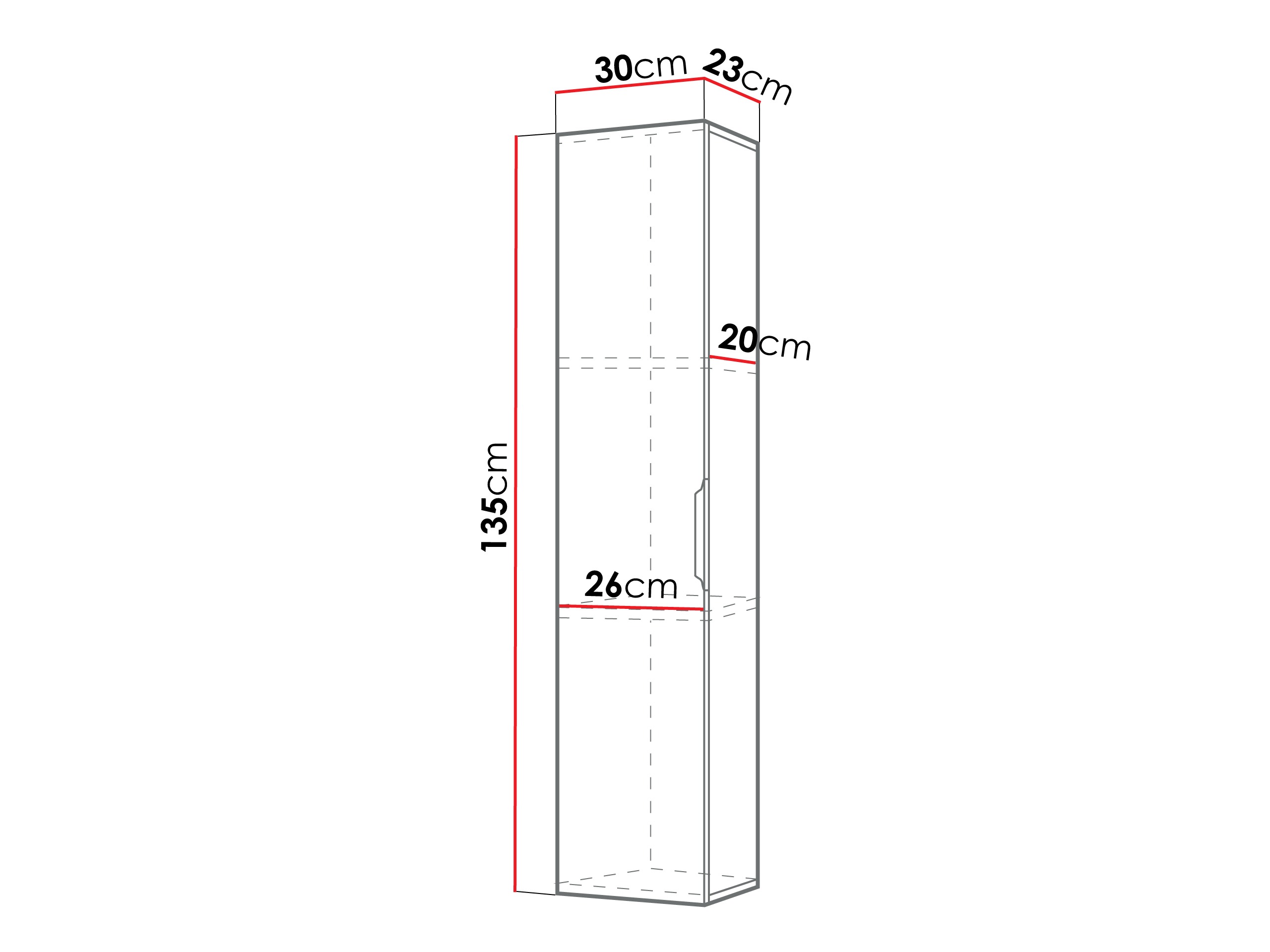 Armoire de salle de bain murale Comfivo 507