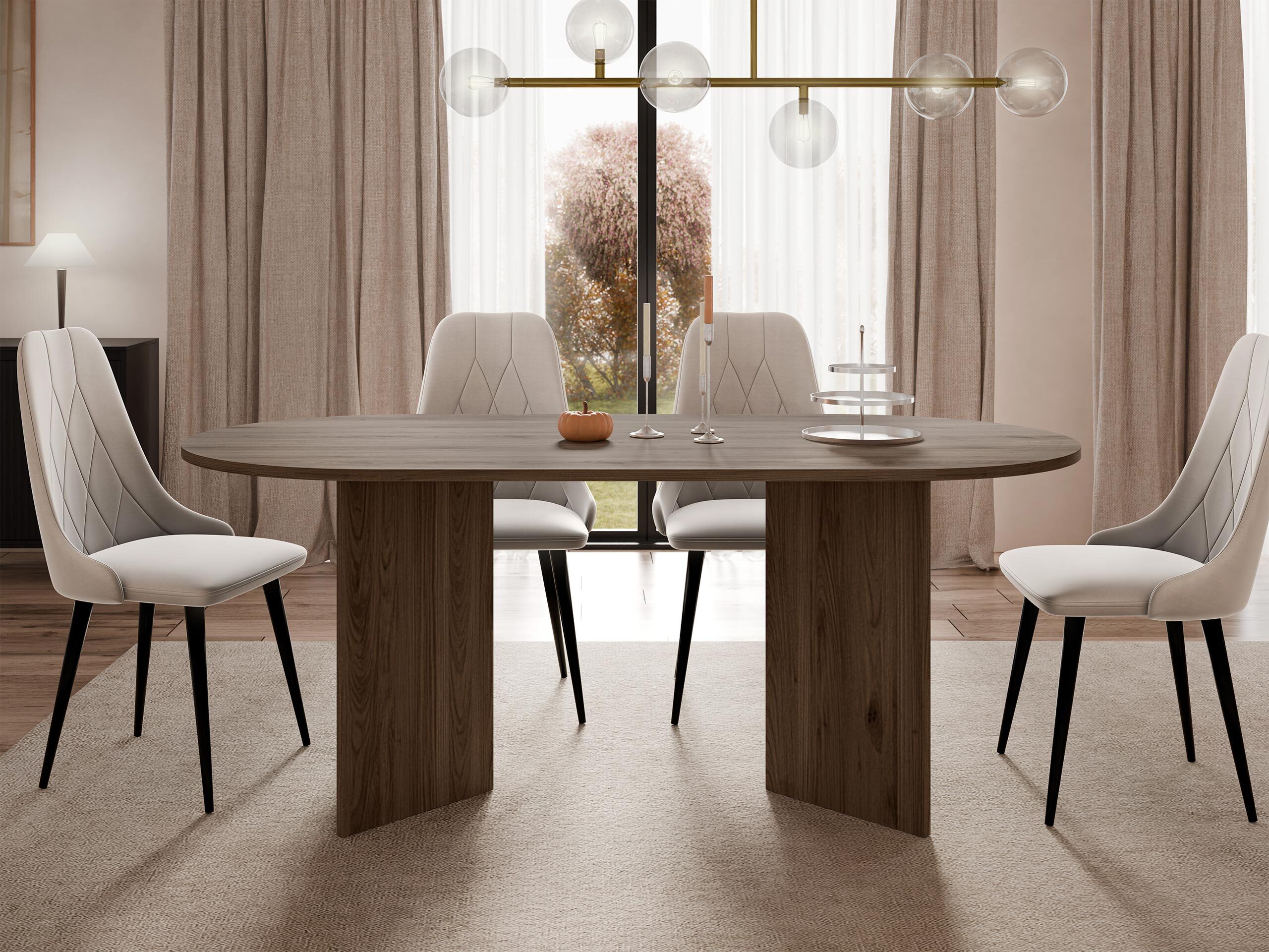 Table Comfivo Fungus (Noyer)