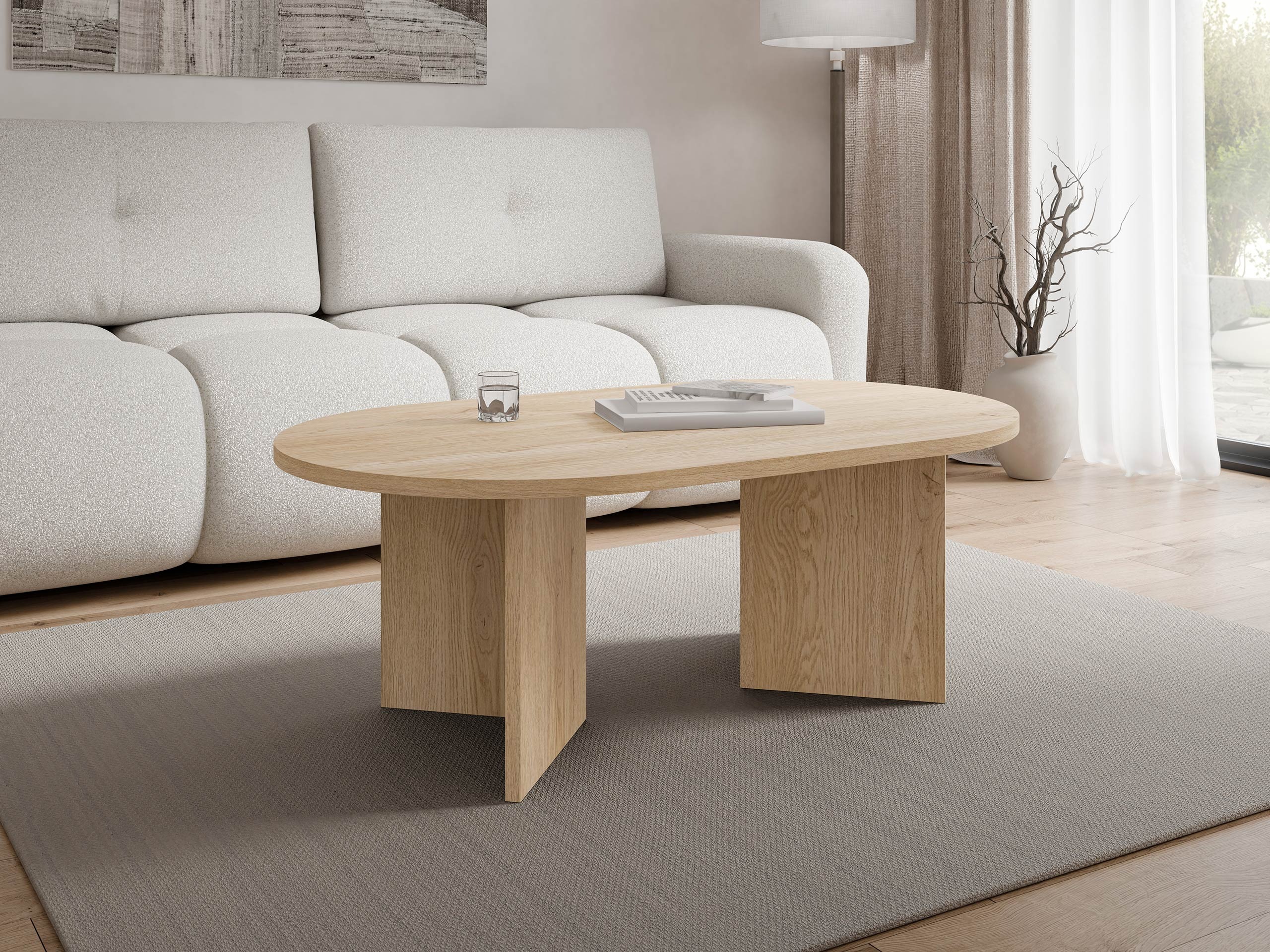 Table basse Comfivo Fungus (Chêne)