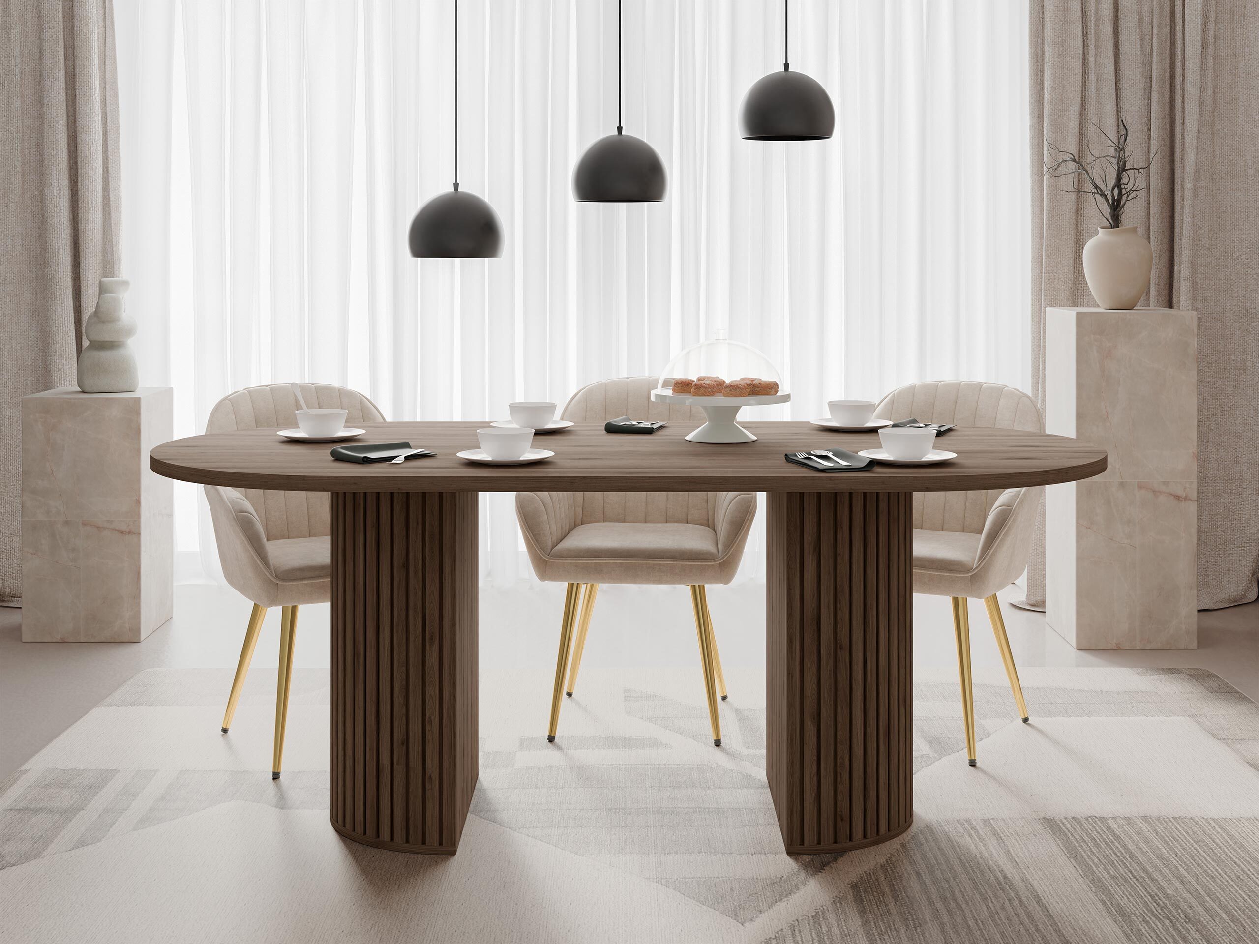 Table Comfivo 510 (Noyer)