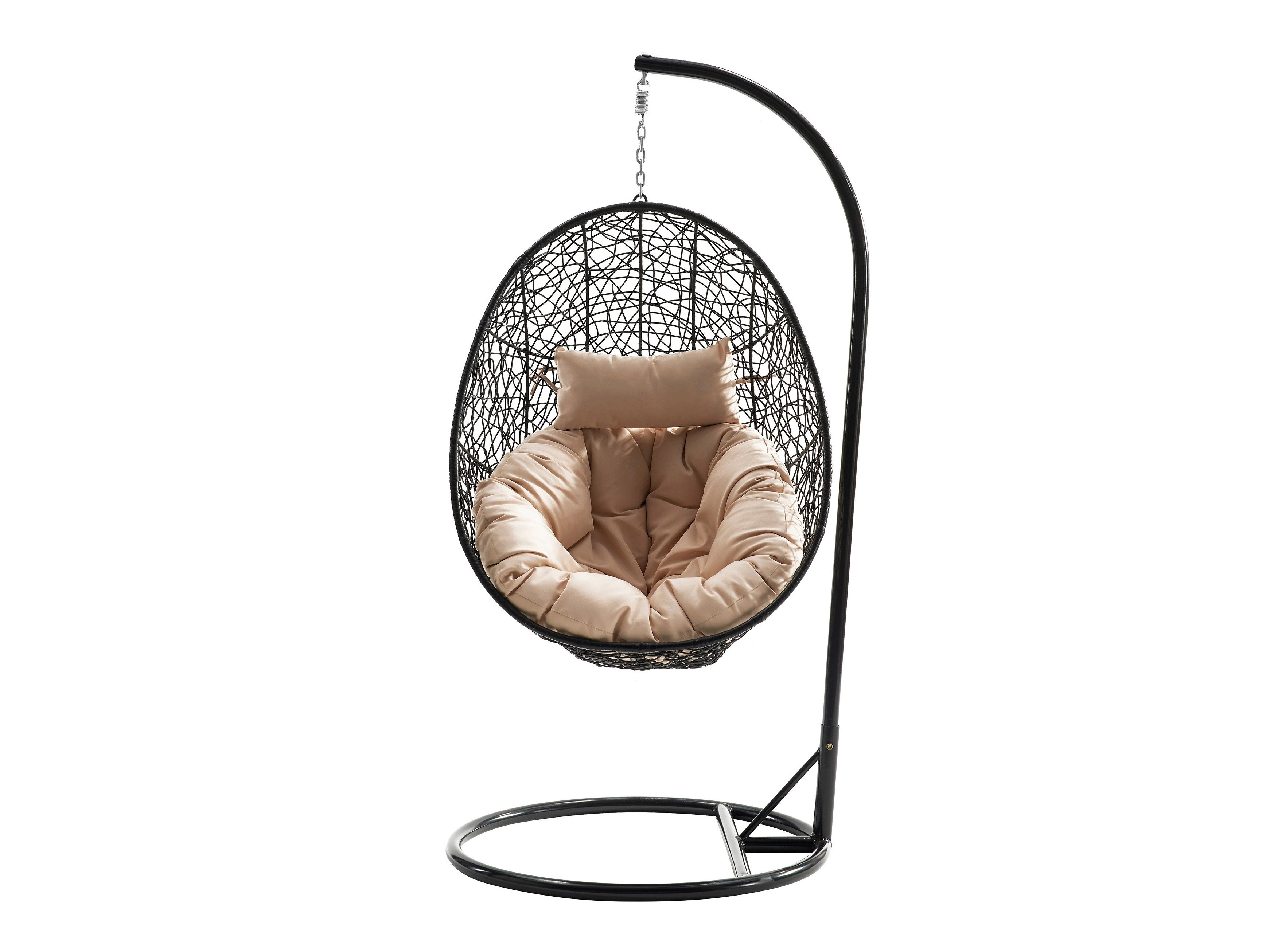 Chaise suspendu Comfivo Undtudo (Noir + Crème)