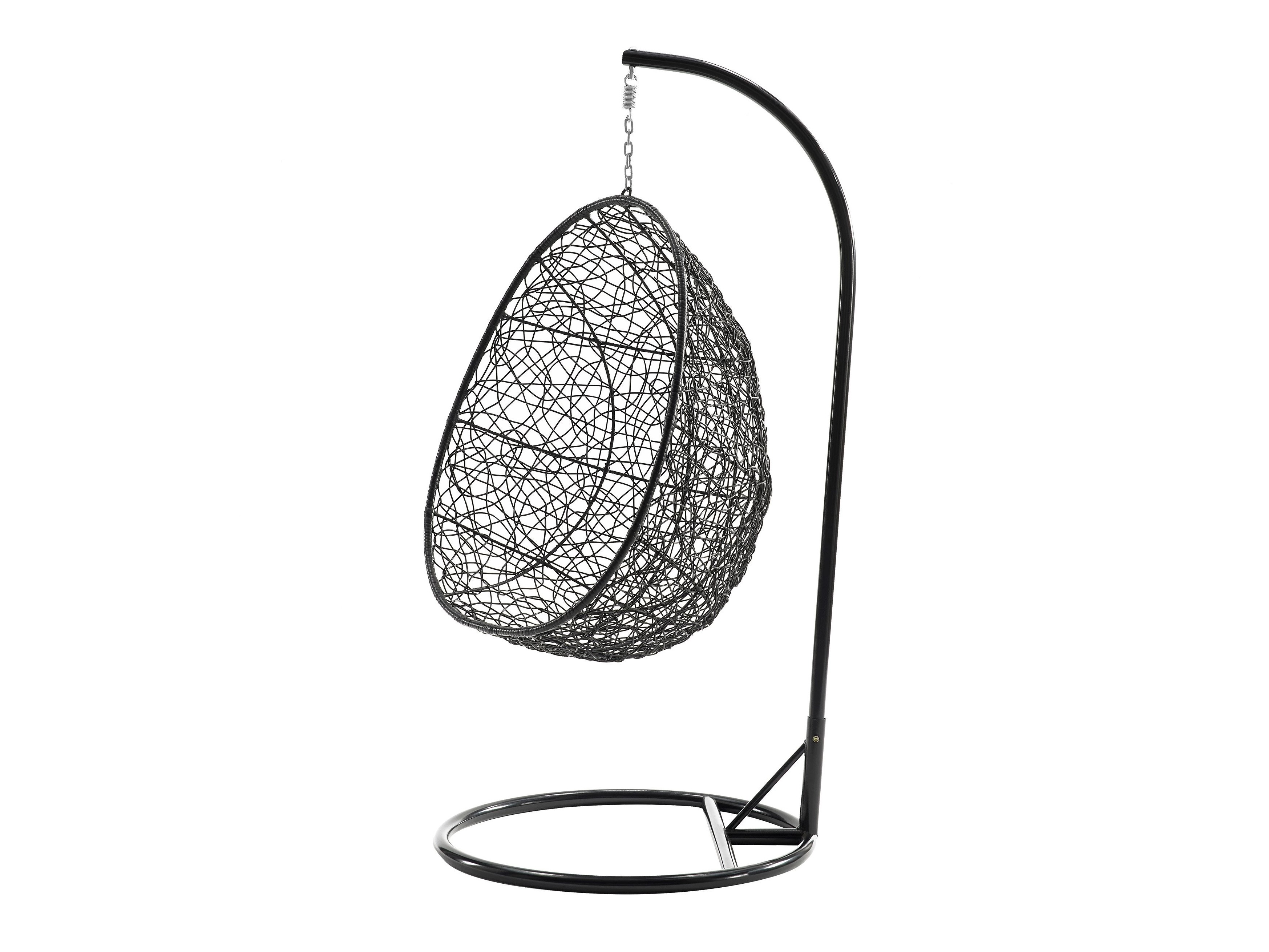 Chaise suspendu Comfivo Undtudo (Noir + Crème)