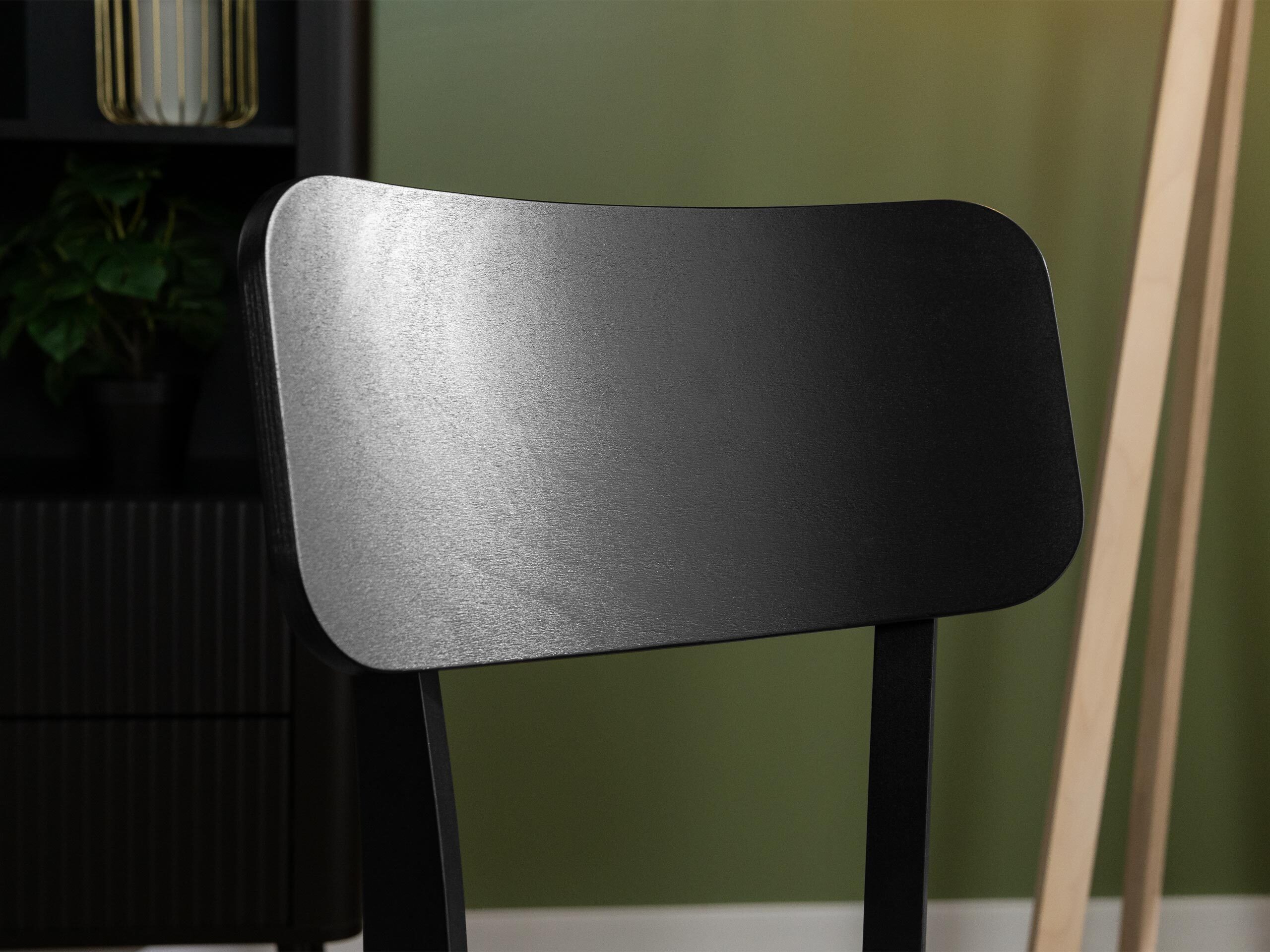Chaise Victorville 380 (Noir)