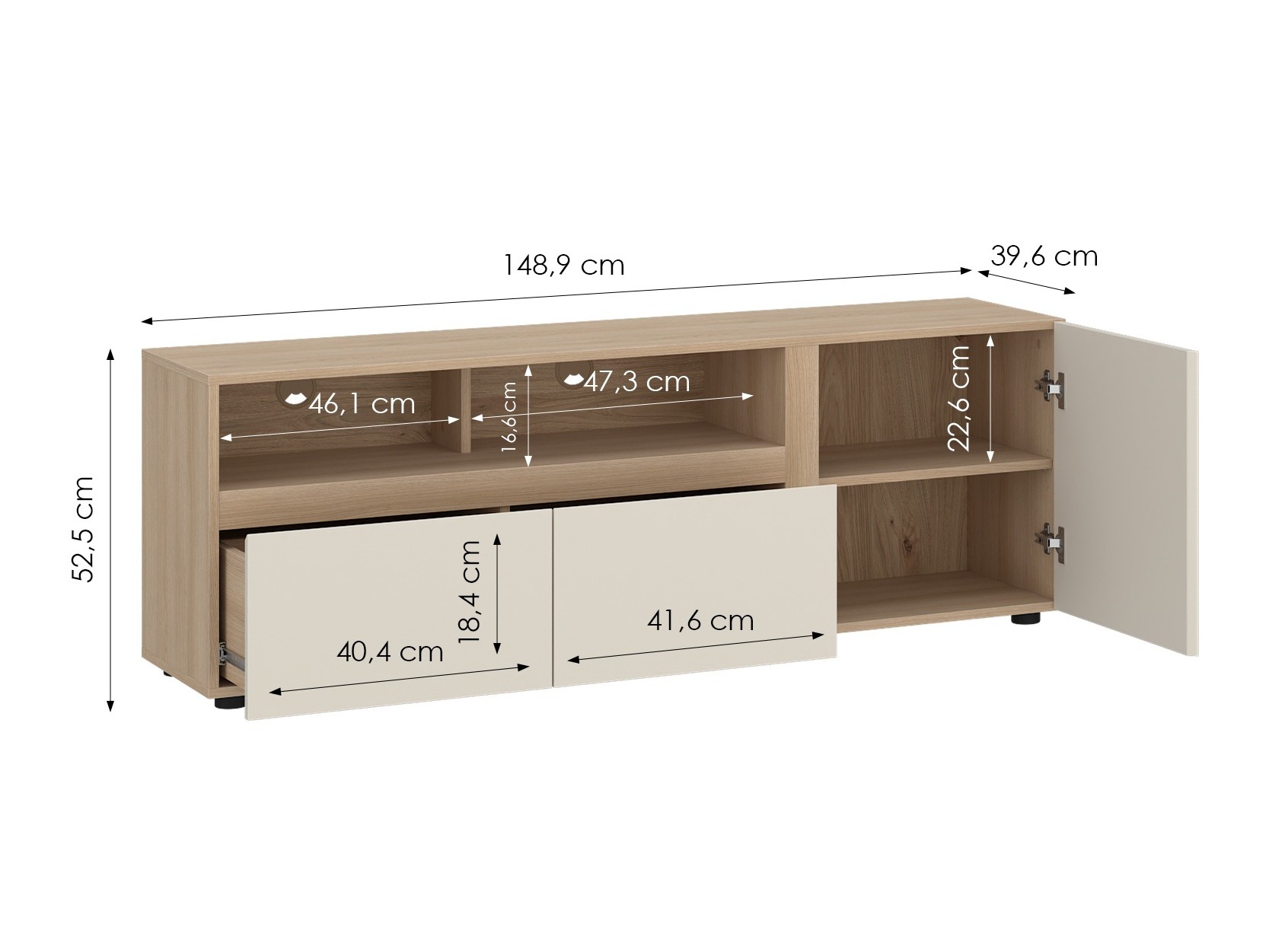 Meuble TV Enoloro 100