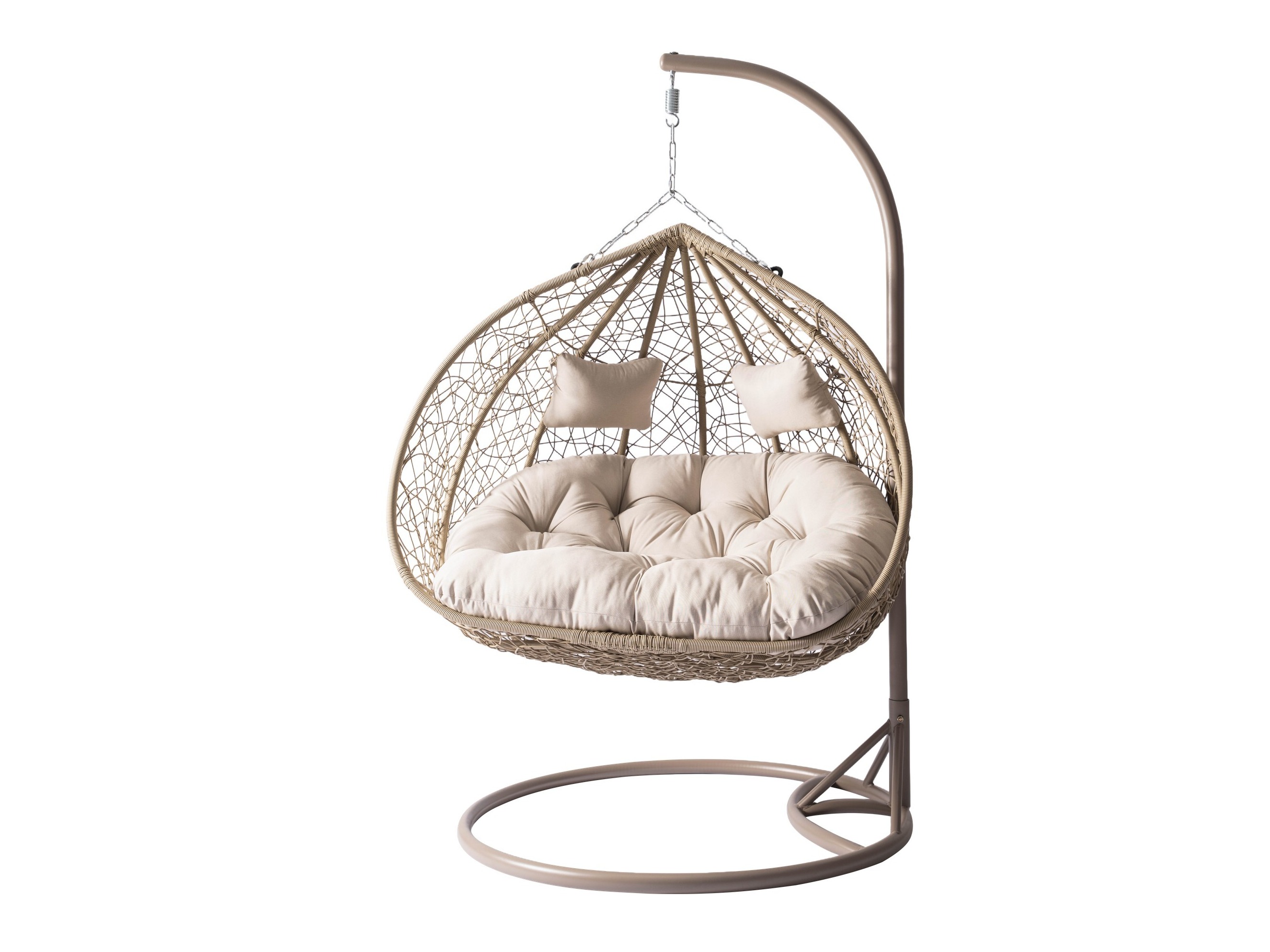 Chaise suspendu Comfivo Audos (Beige)