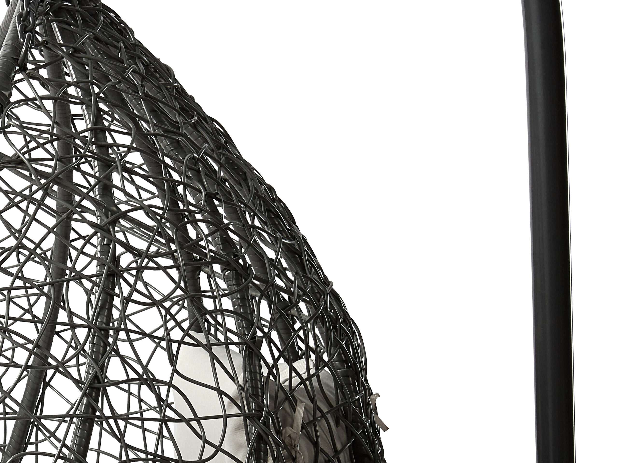 Chaise suspendu Comfivo Audos (Gris + Gris clair)