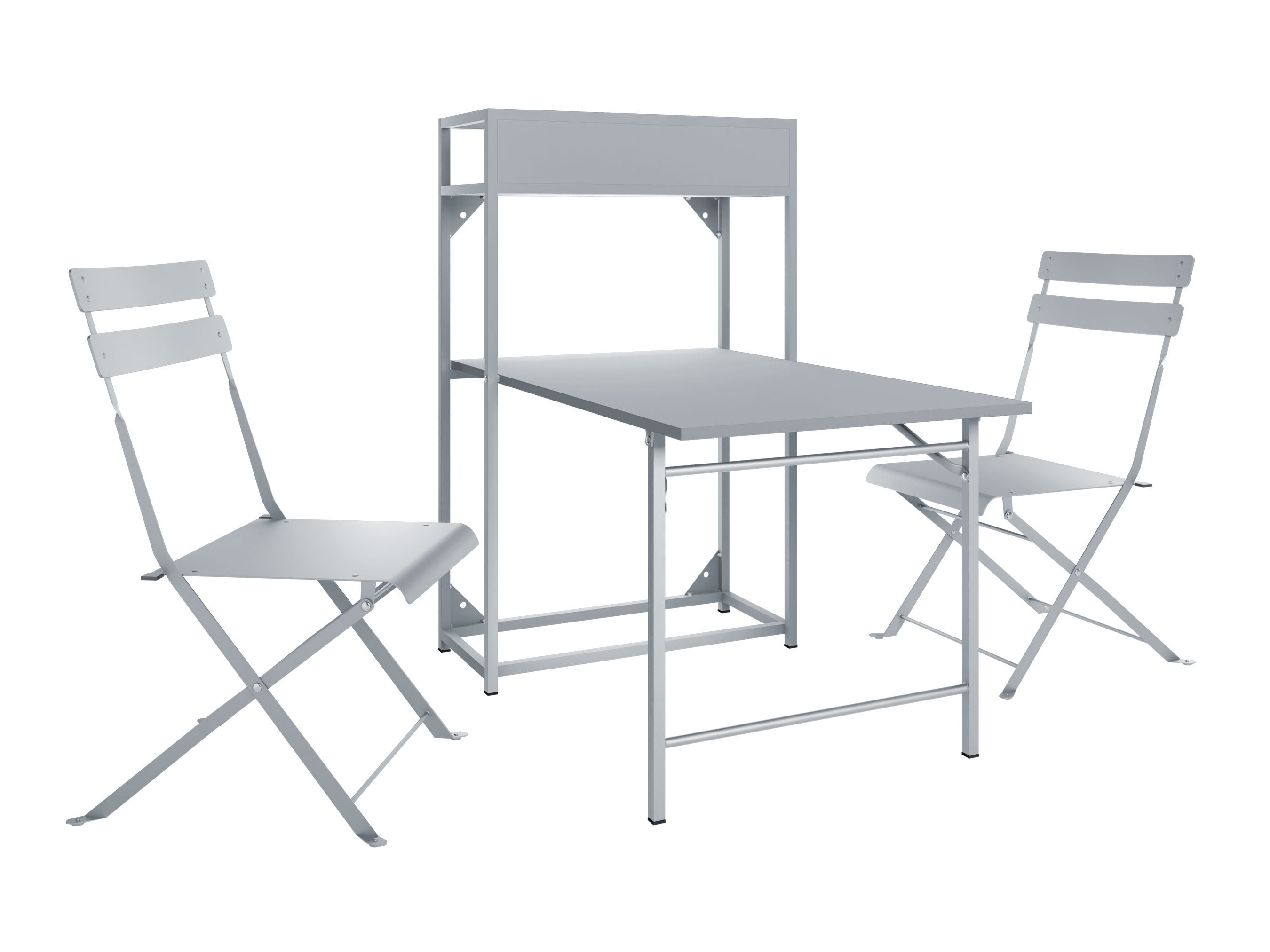 Ensemble de balcon Lenitus (Gris)