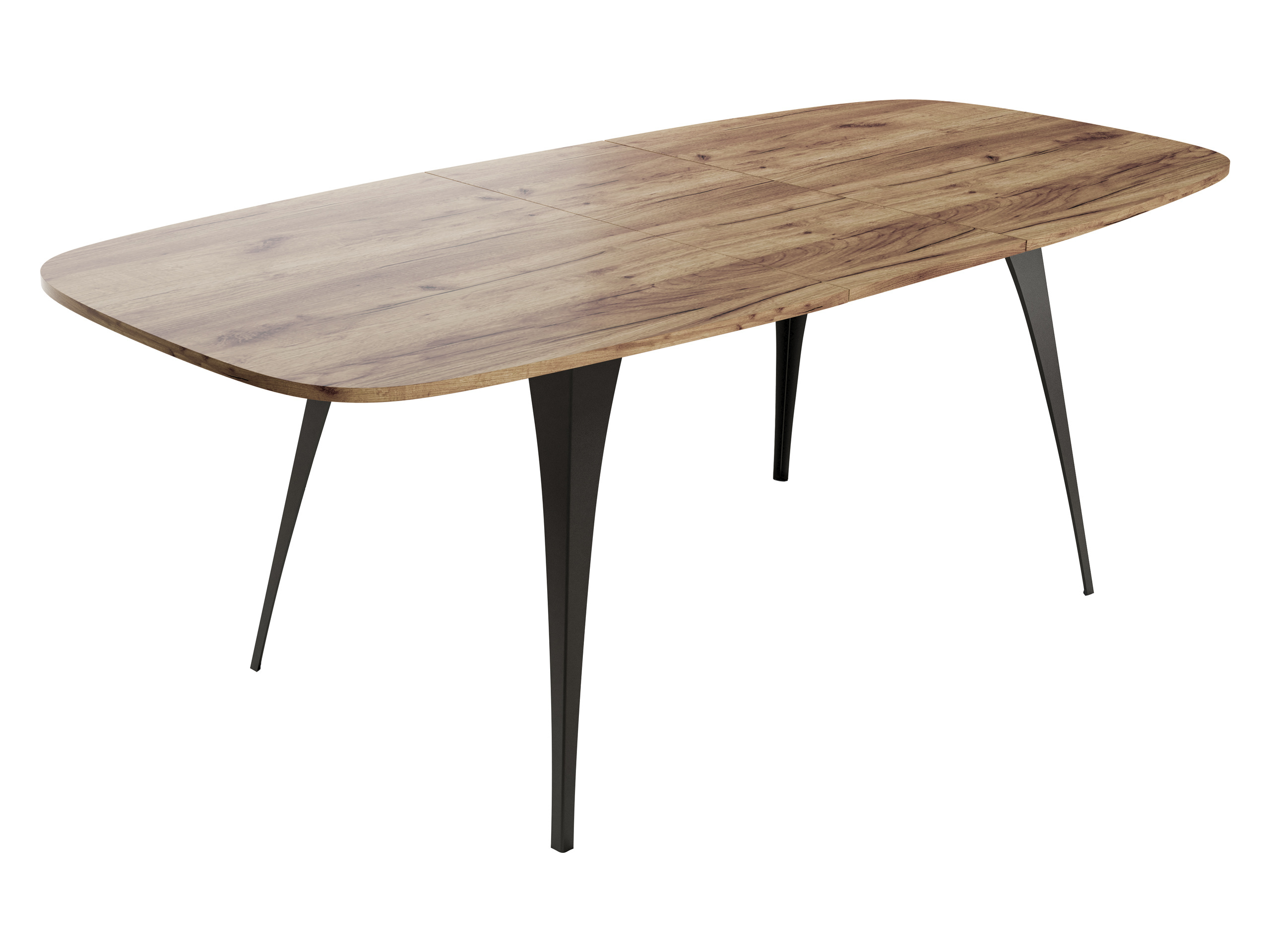 Table Oswego 131 (Chêne Craft doré)